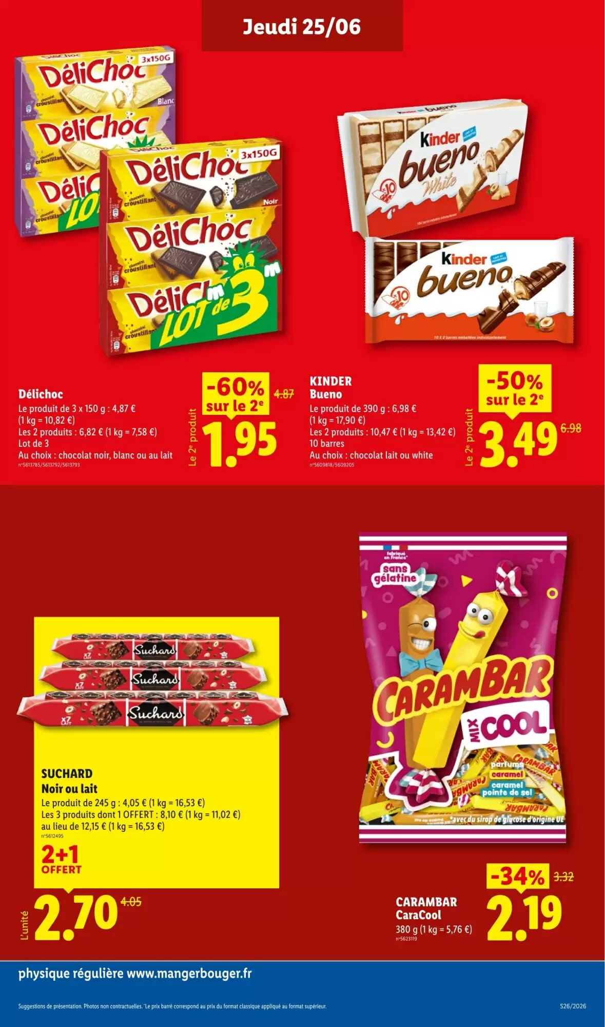 Prospectus promotionnel Lidl valable à partir du 25/06/2026 - Page 17.