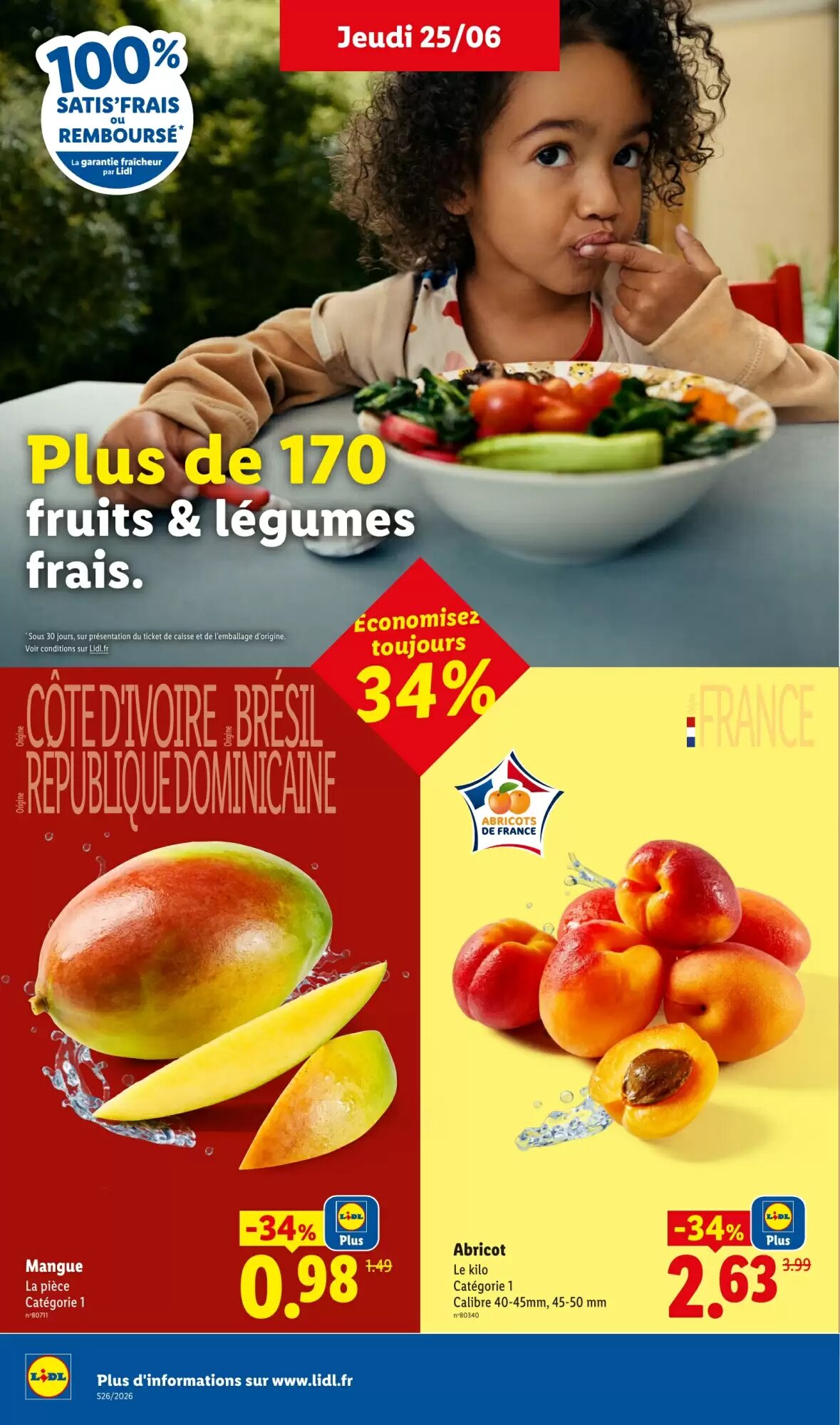 Prospectus promotionnel Lidl valable à partir du 25/06/2026 - Page 2.