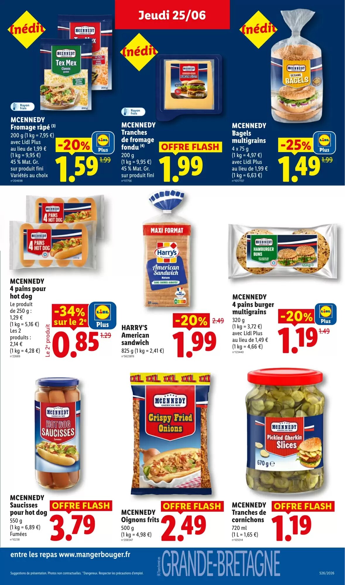 Prospectus promotionnel Lidl valable à partir du 25/06/2026 - Page 21.