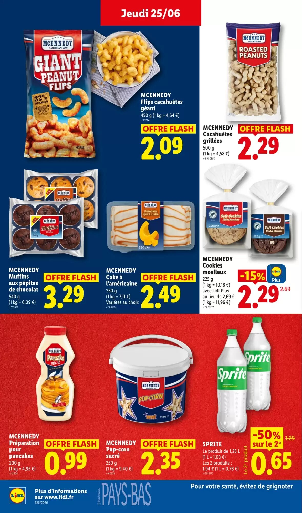 Prospectus promotionnel Lidl valable à partir du 25/06/2026 - Page 22.