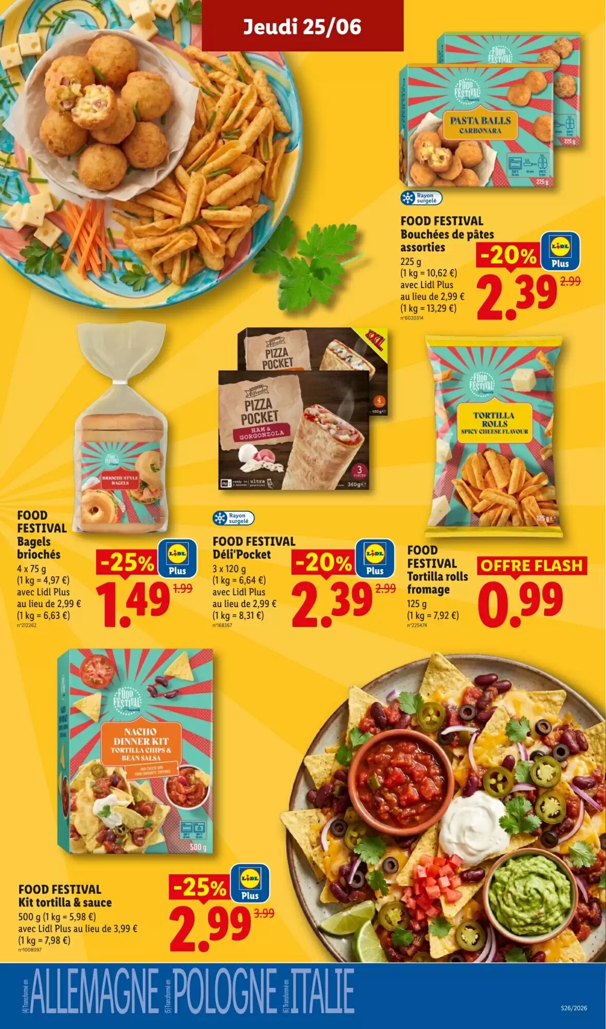 Prospectus promotionnel Lidl valable à partir du 25/06/2026 - Page 25.
