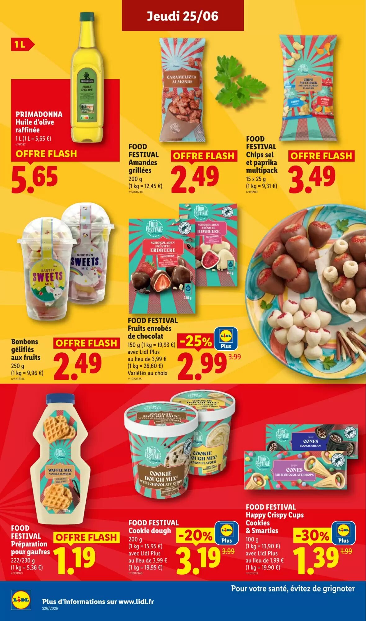 Prospectus promotionnel Lidl valable à partir du 25/06/2026 - Page 26.