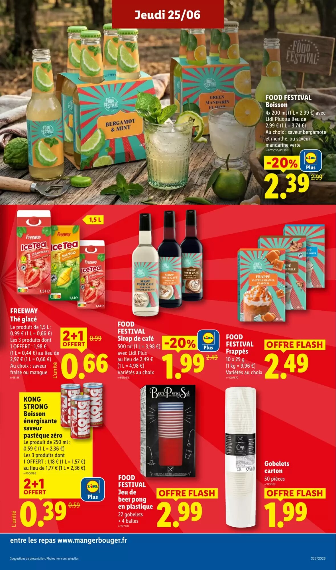 Prospectus promotionnel Lidl valable à partir du 25/06/2026 - Page 27.