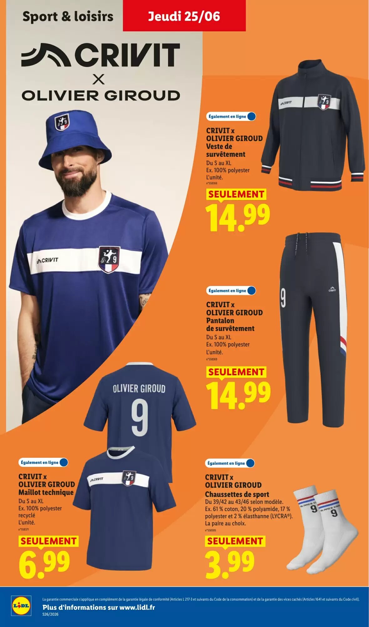 Prospectus promotionnel Lidl valable à partir du 25/06/2026 - Page 30.