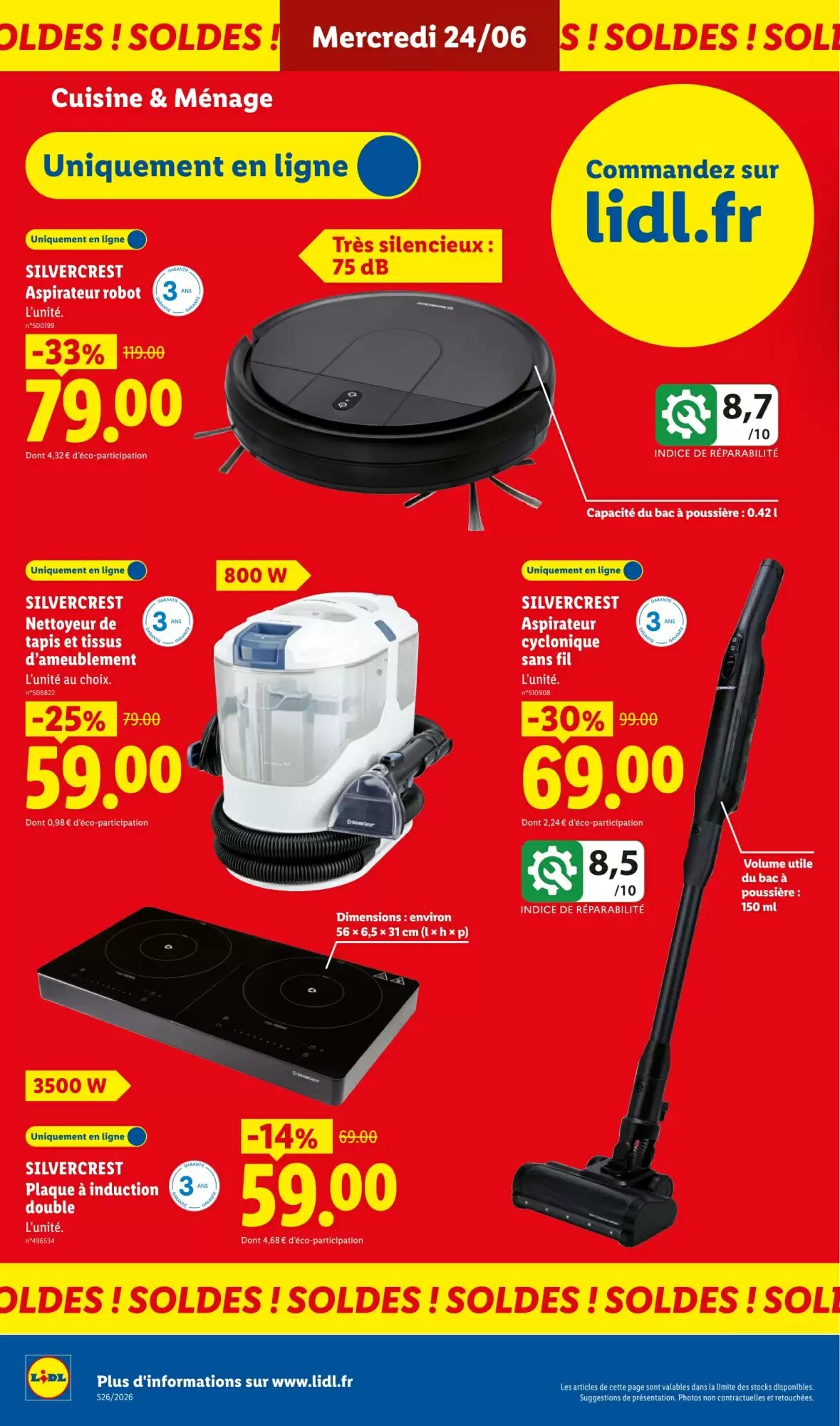 Prospectus promotionnel Lidl valable à partir du 25/06/2026 - Page 38.