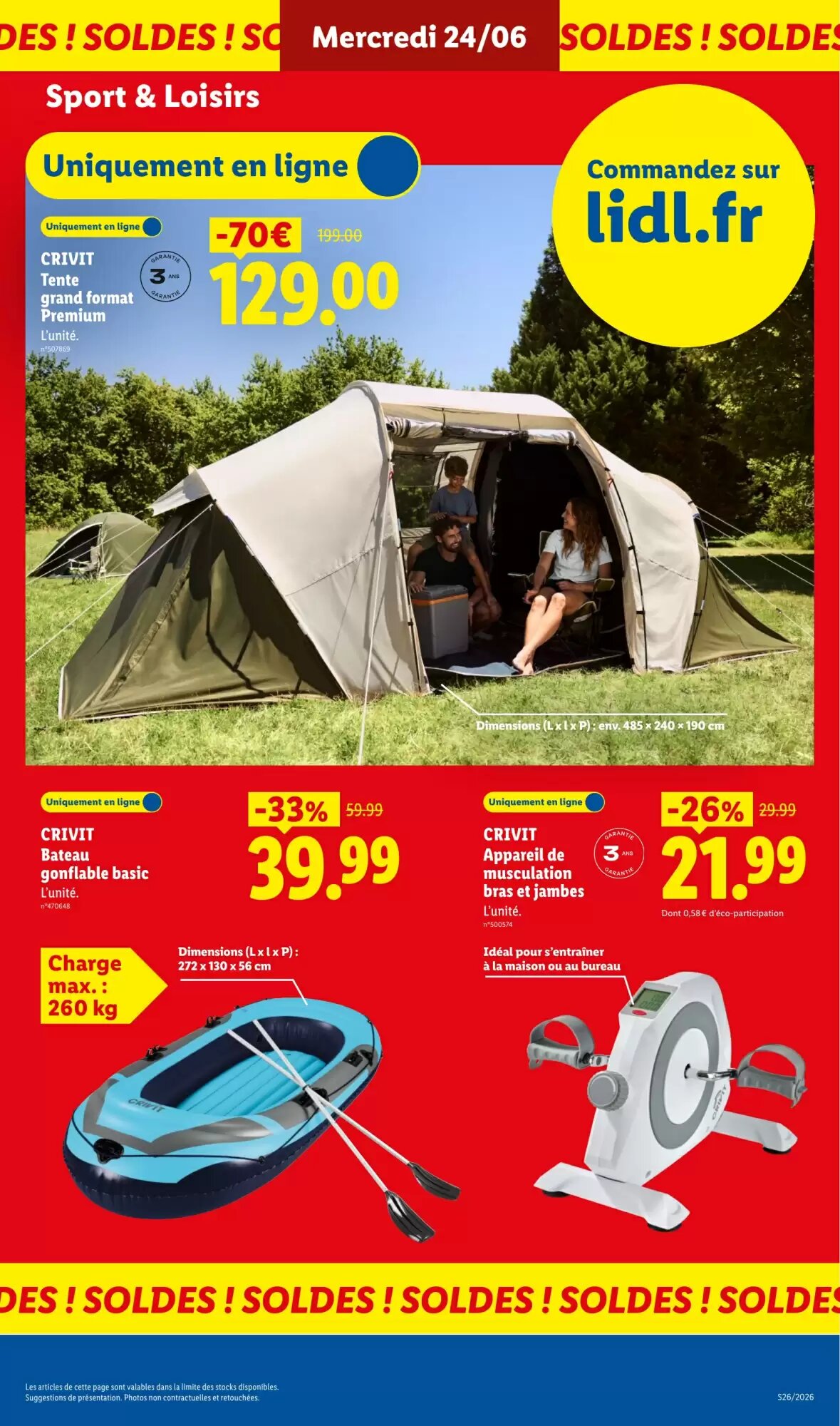 Prospectus promotionnel Lidl valable à partir du 25/06/2026 - Page 39.