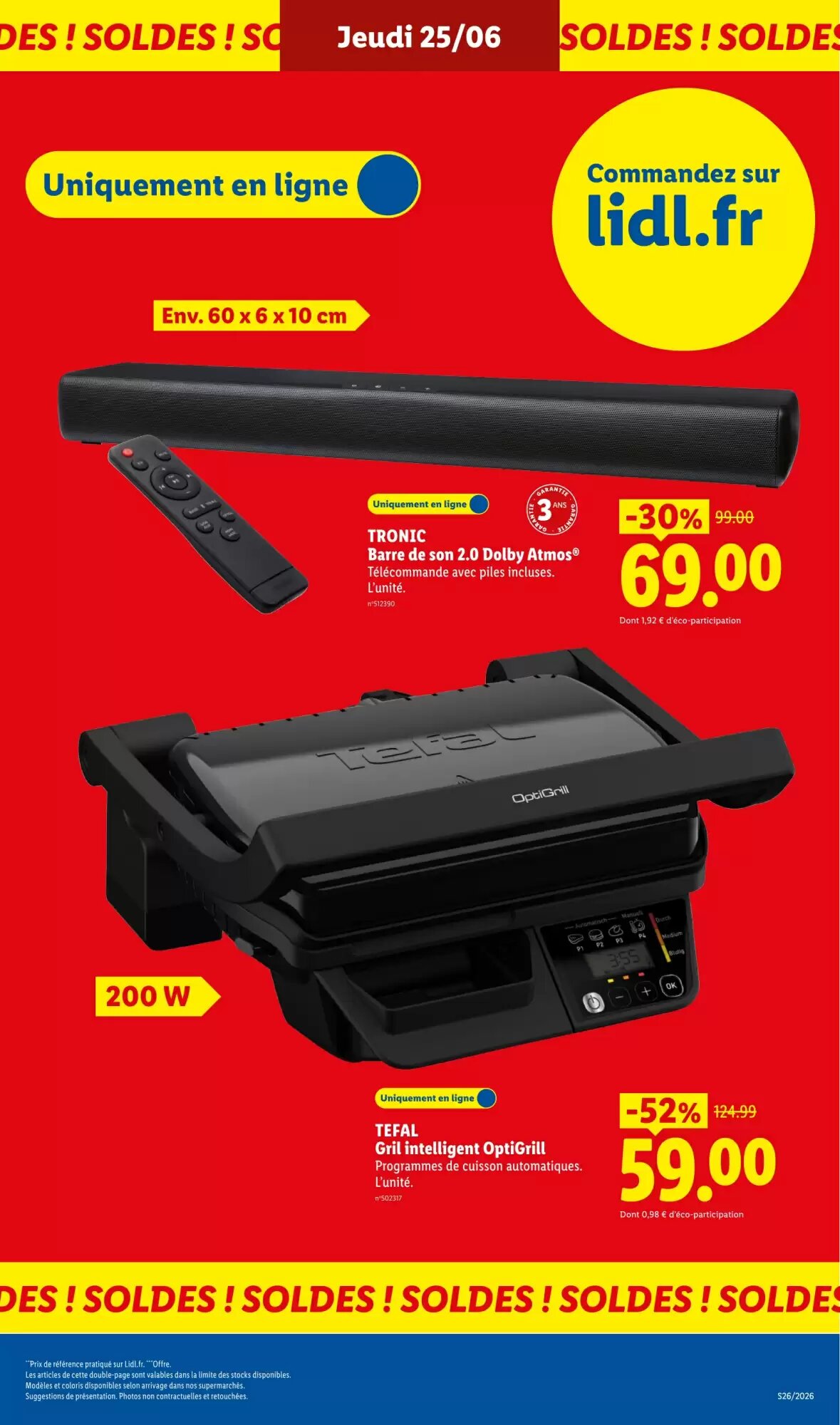 Prospectus promotionnel Lidl valable à partir du 25/06/2026 - Page 43.
