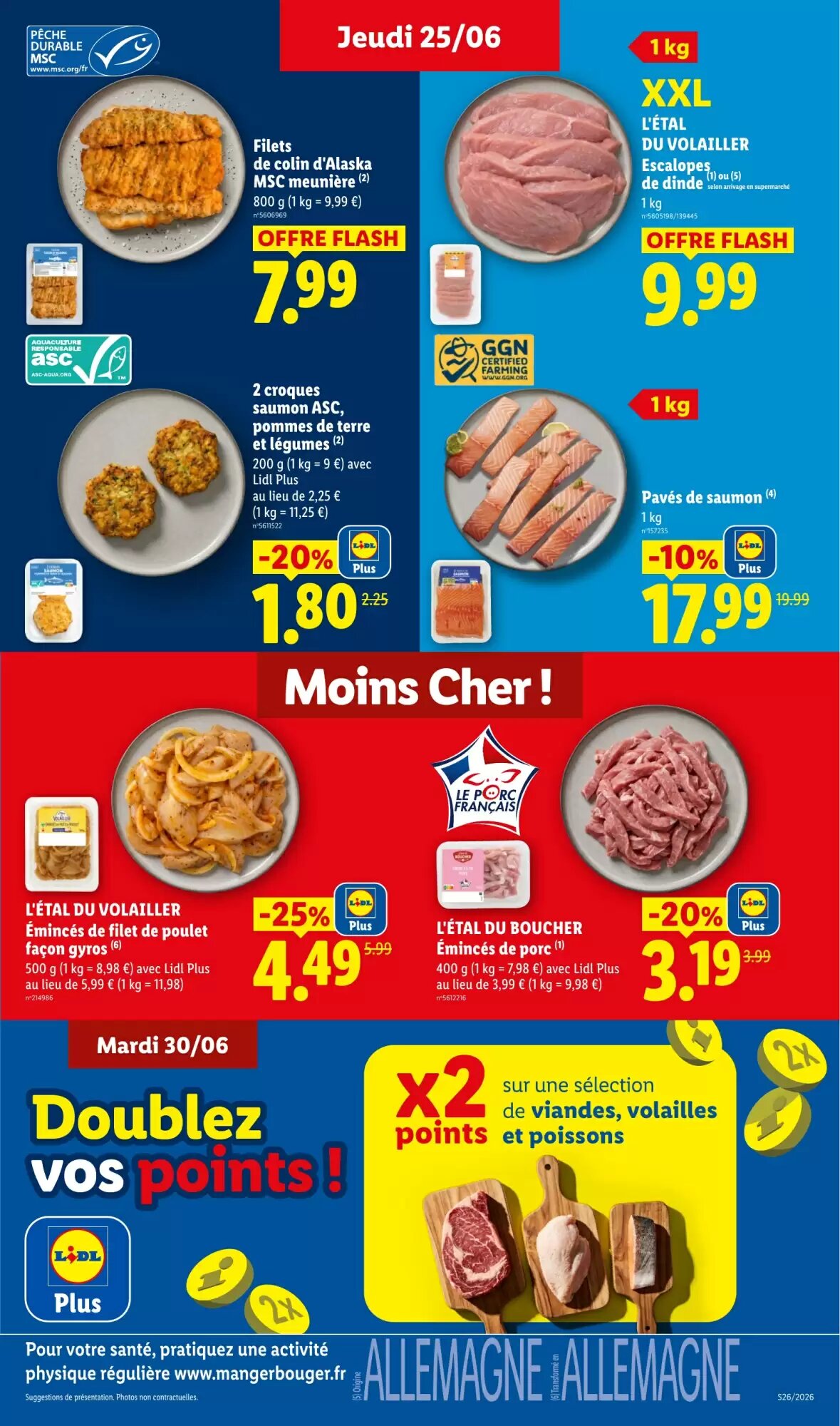 Prospectus promotionnel Lidl valable à partir du 25/06/2026 - Page 7.