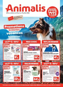 Prospectus promotionnel Animalis valable à partir du 29/06/2026