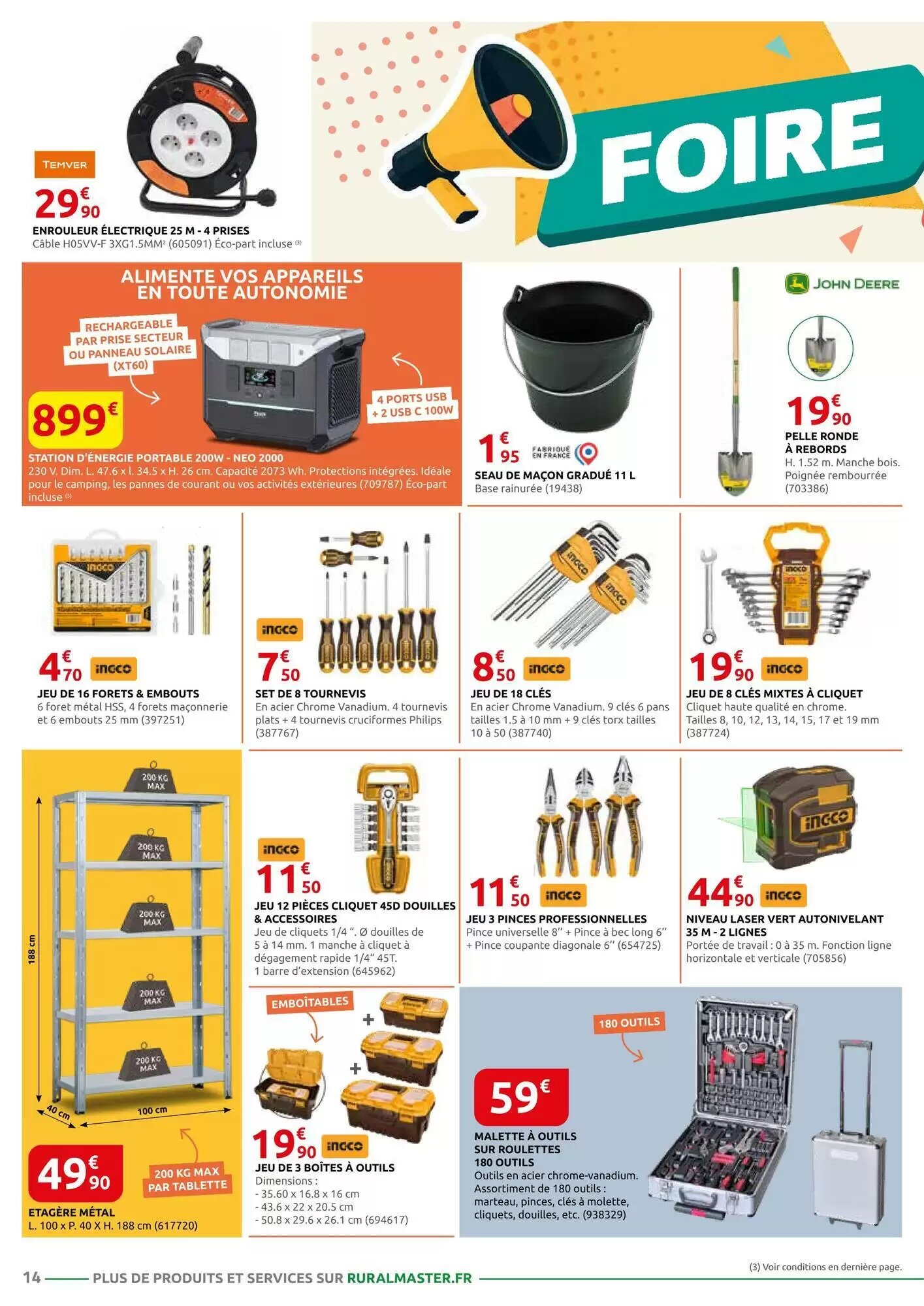 Prospectus promotionnel Rural Master valable à partir du 29/06/2026 - Page 14.