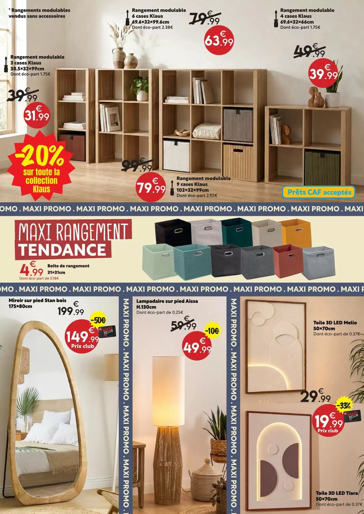 Prospectus promotionnel Maxi Bazar valable à partir du 29/06/2026 - Page 12.