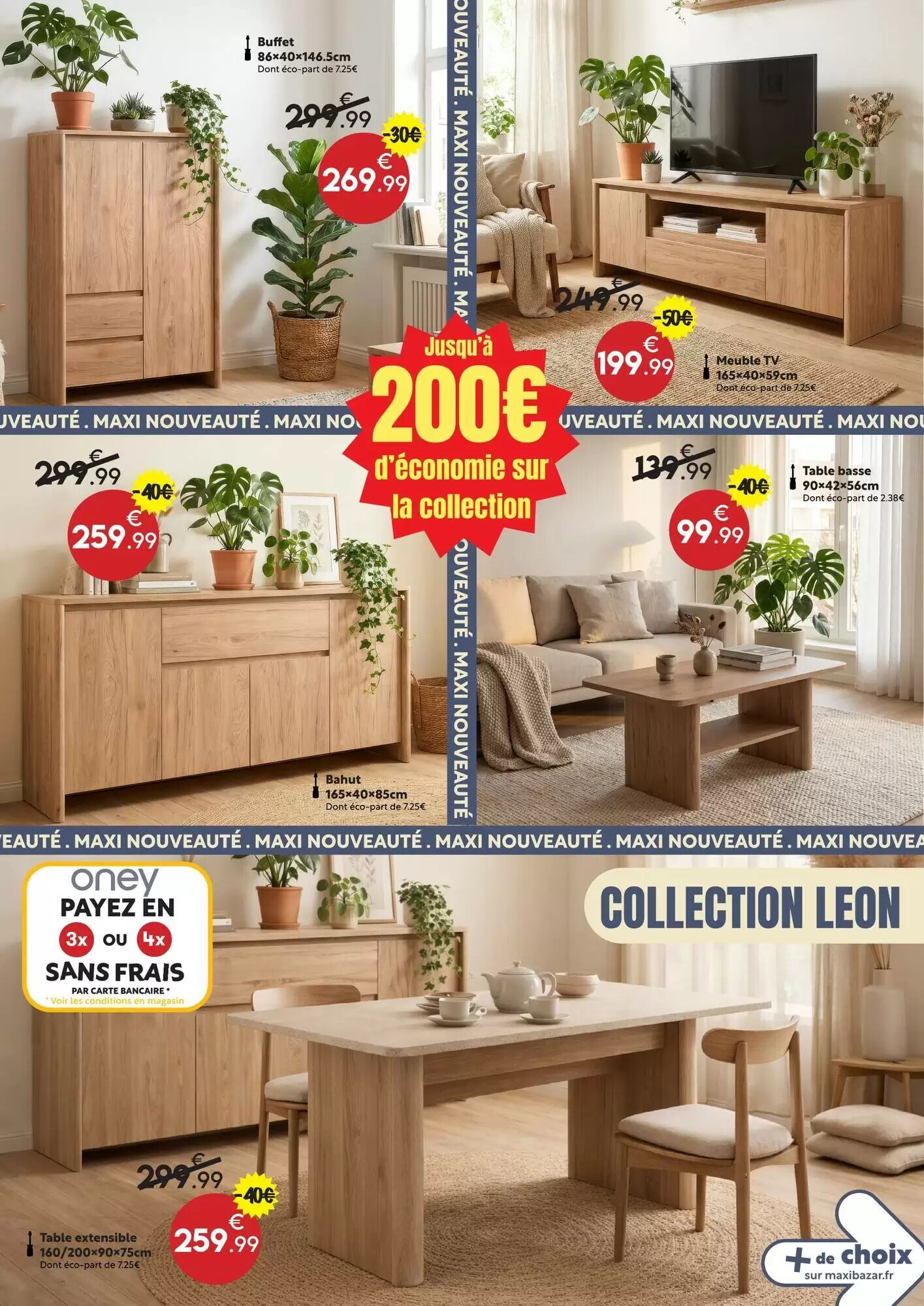 Prospectus promotionnel Maxi Bazar valable à partir du 29/06/2026 - Page 4.