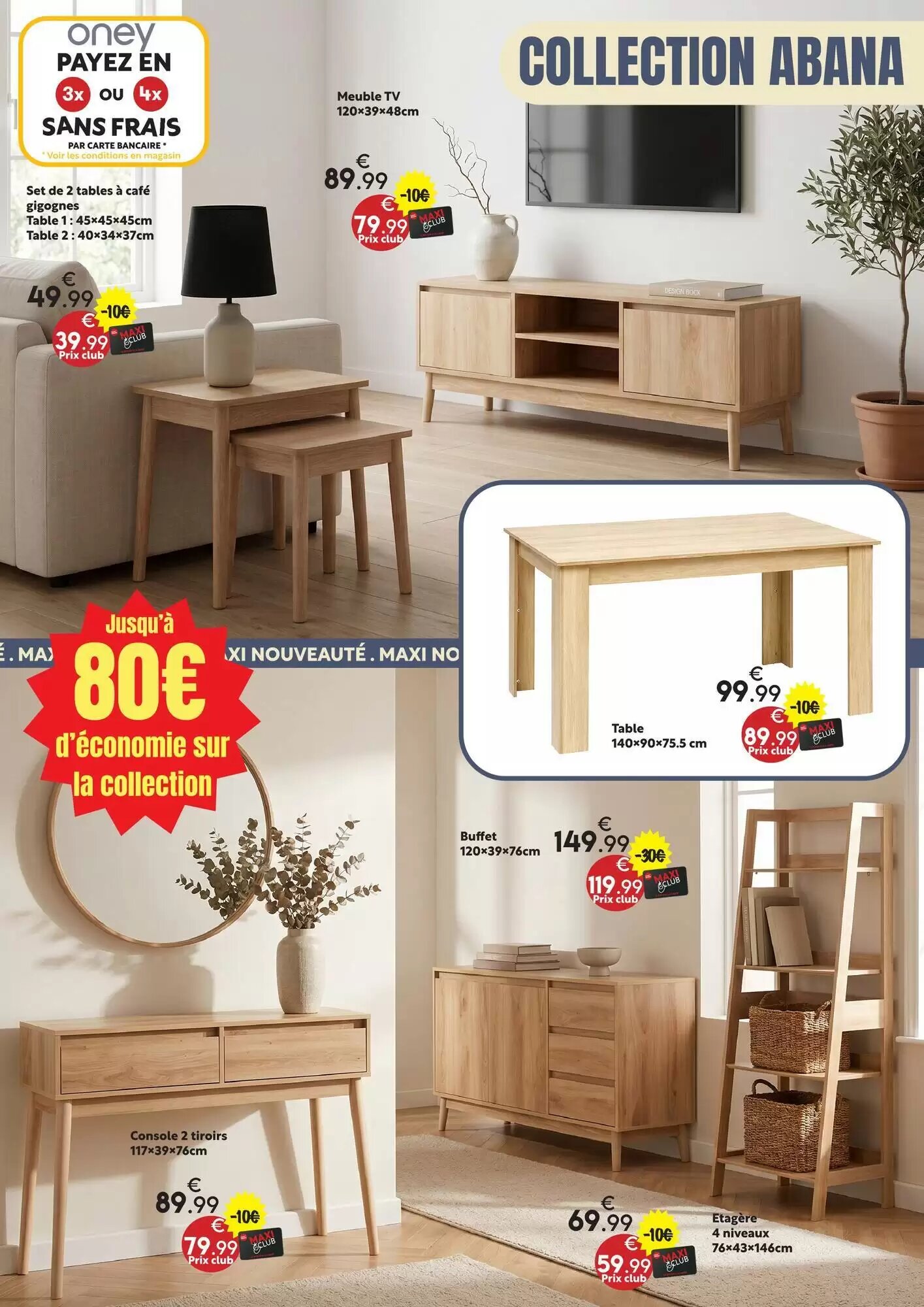 Prospectus promotionnel Maxi Bazar valable à partir du 29/06/2026 - Page 9.