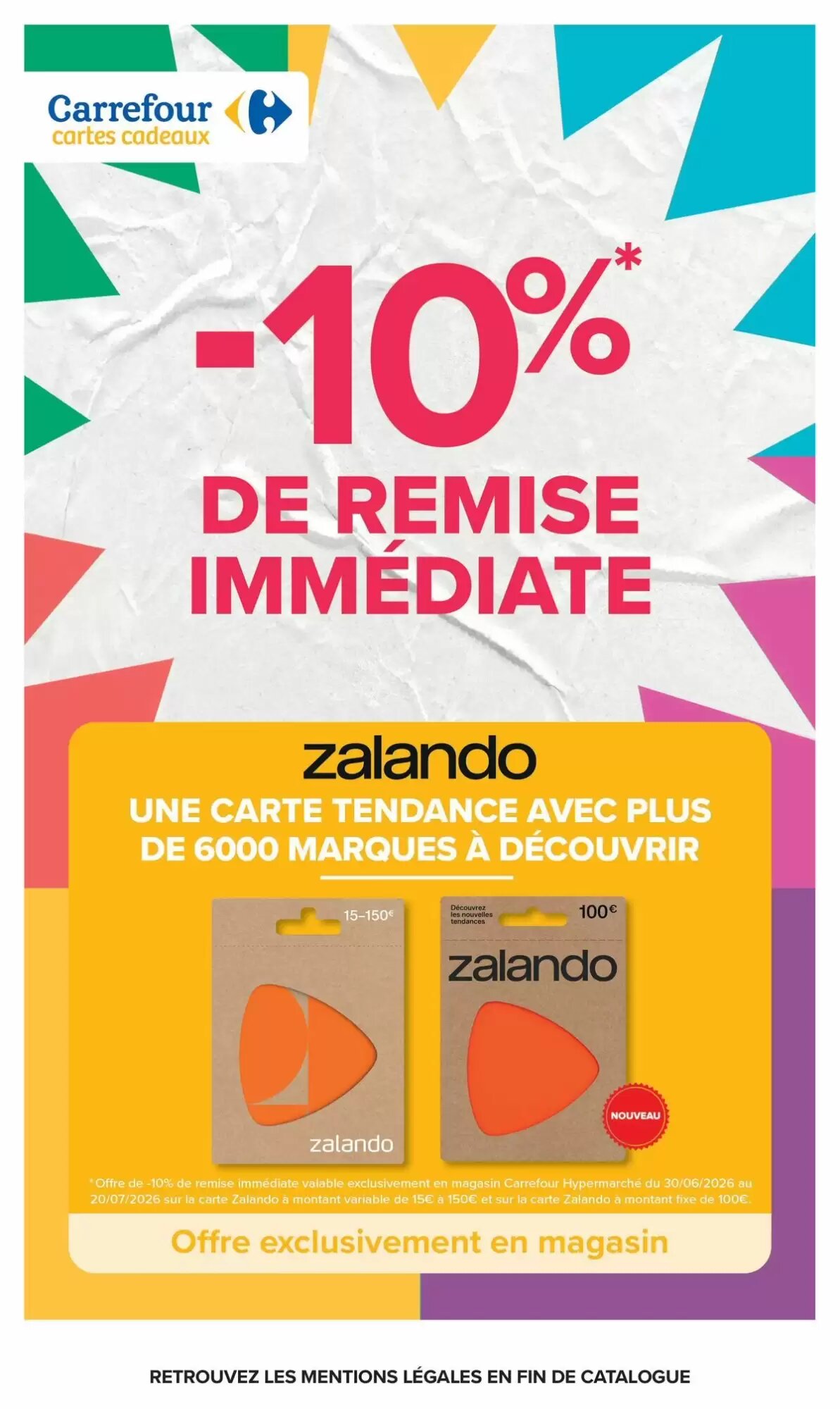 Prospectus promotionnel Carrefour valable à partir du 30/06/2026 - Page 35.
