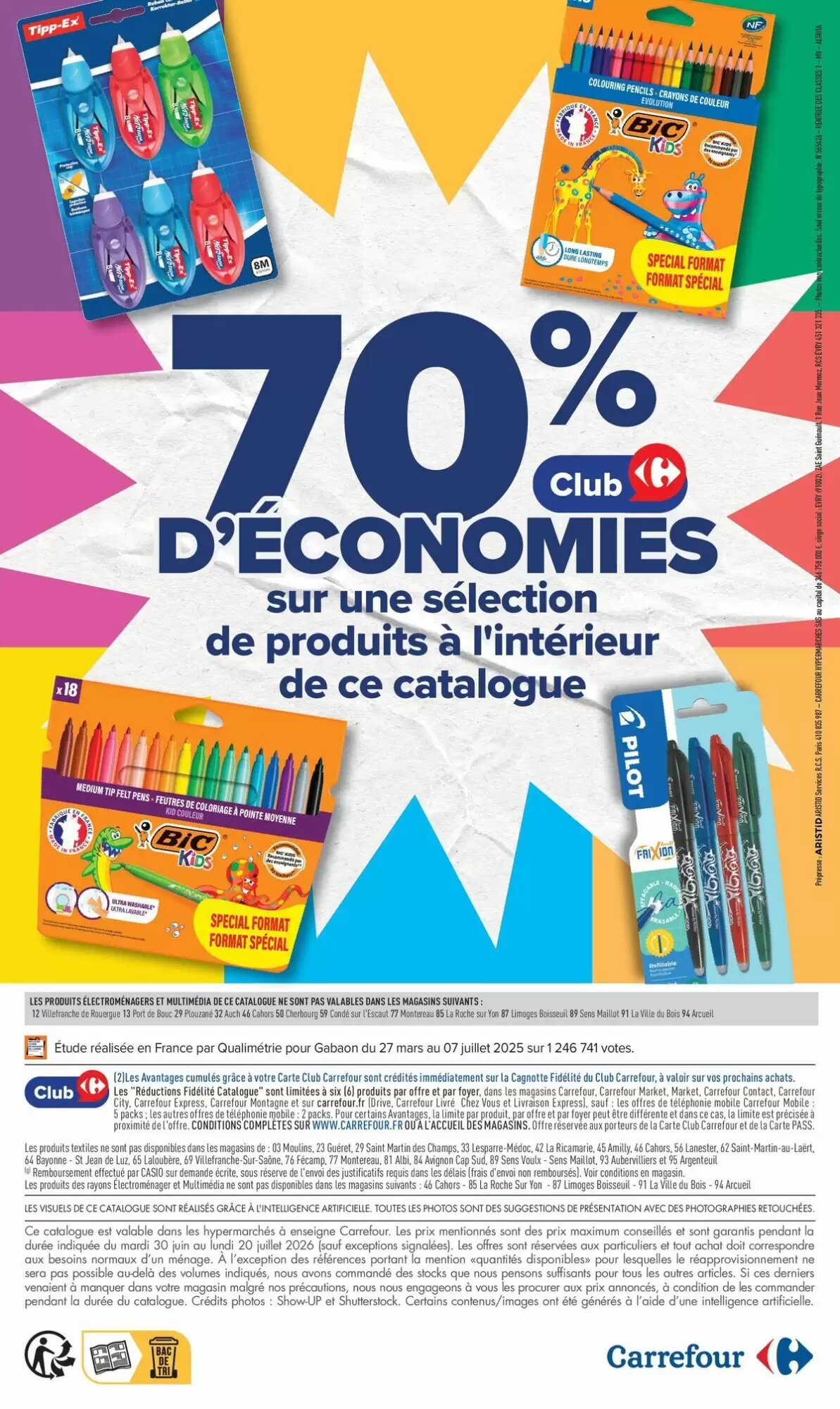 Prospectus promotionnel Carrefour valable à partir du 30/06/2026 - Page 36.
