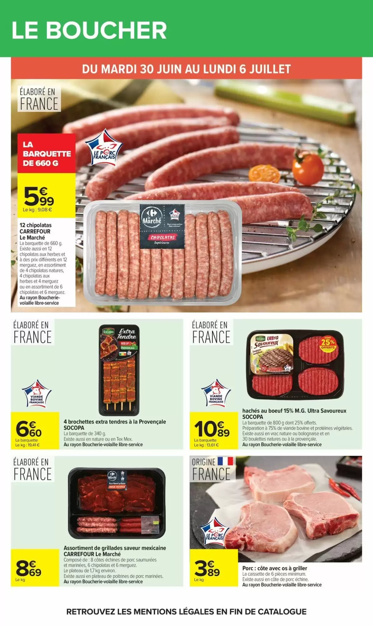 Prospectus promotionnel Carrefour valable à partir du 30/06/2026 - Page 19.