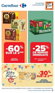 Prospectus promotionnel Carrefour valable à partir du 30/06/2026