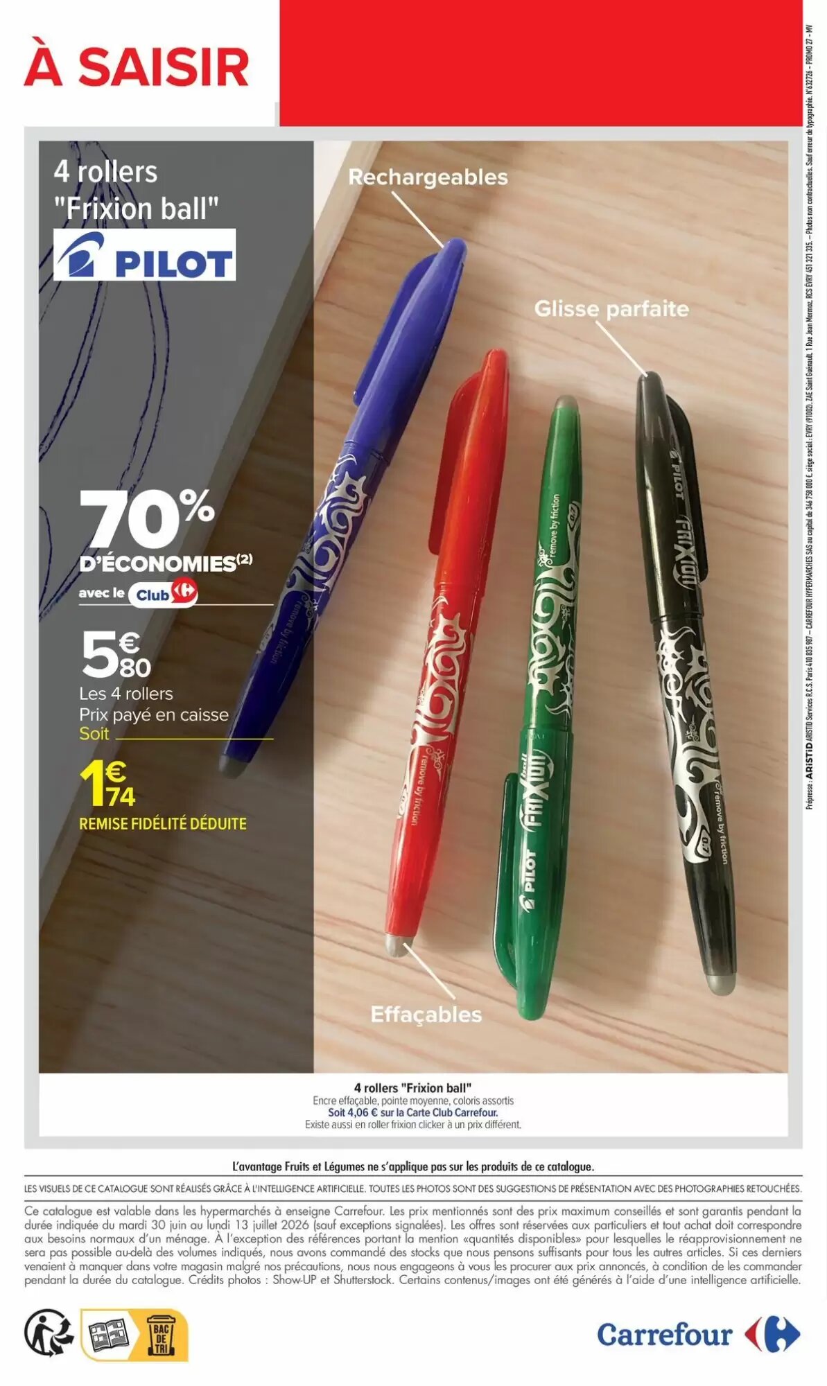 Prospectus promotionnel Carrefour valable à partir du 30/06/2026 - Page 2.