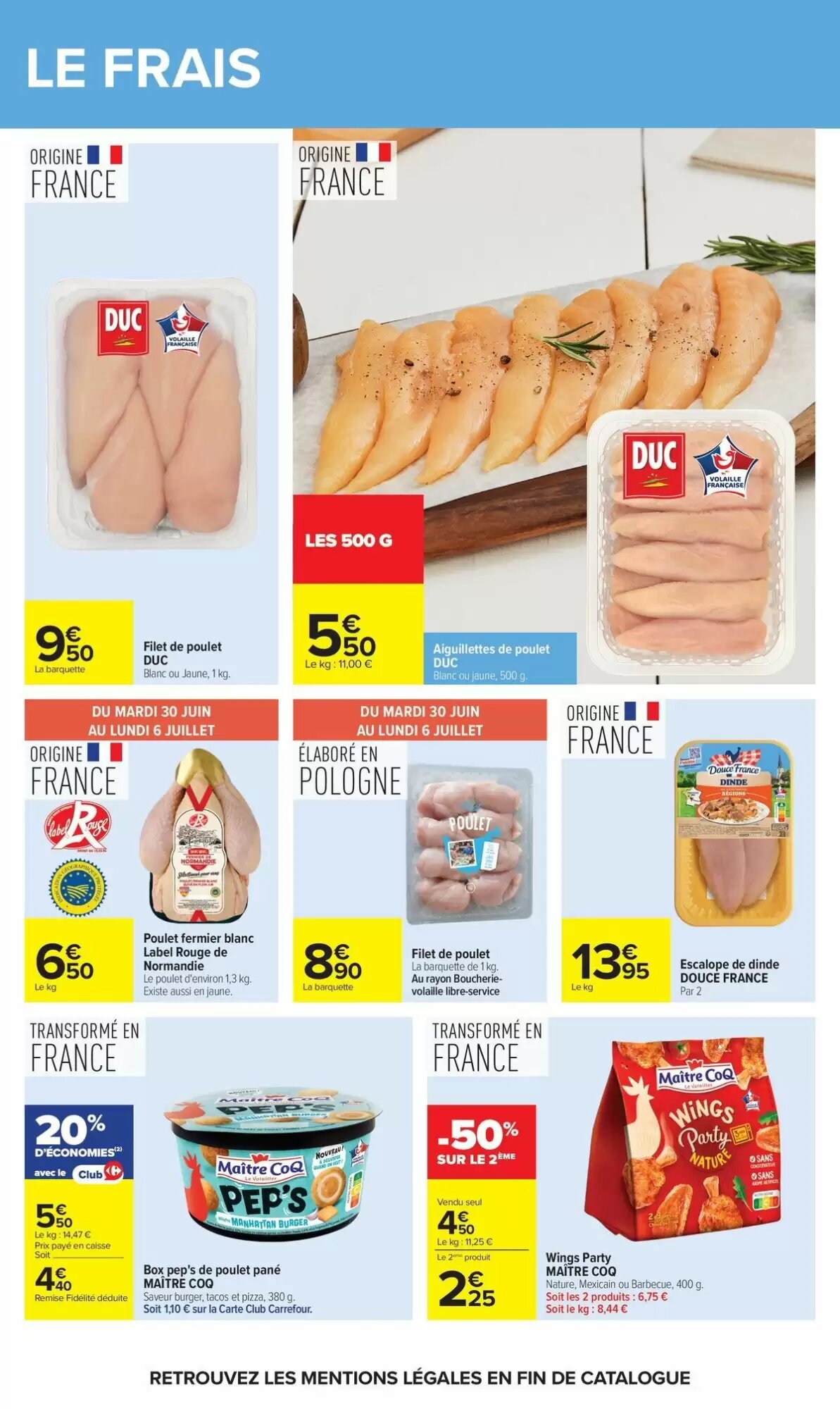 Prospectus promotionnel Carrefour valable à partir du 30/06/2026 - Page 36.
