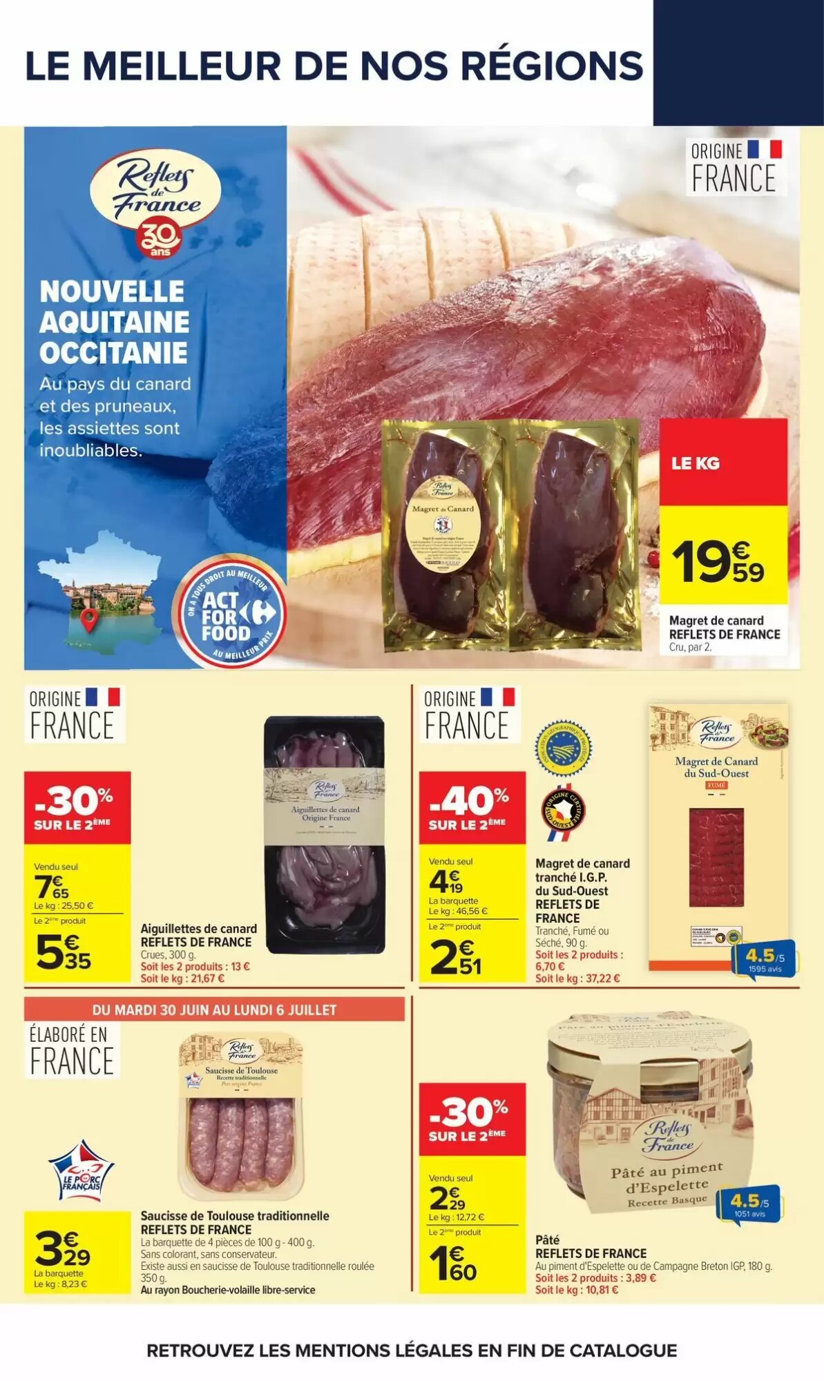 Prospectus promotionnel Carrefour valable à partir du 30/06/2026 - Page 6.