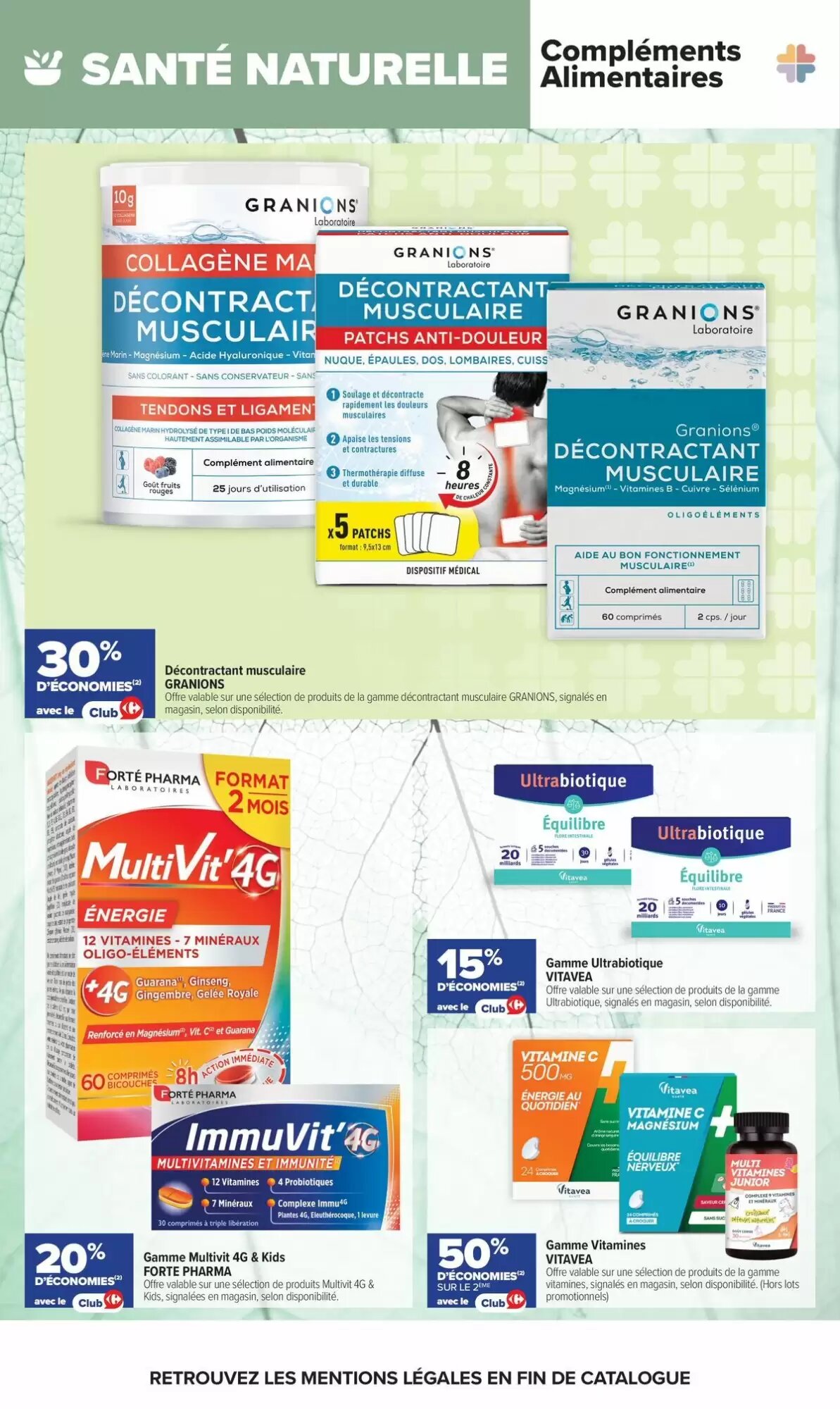 Prospectus promotionnel Carrefour maPara parapharmacie valable à partir du 30/06/2026 - Page 14.