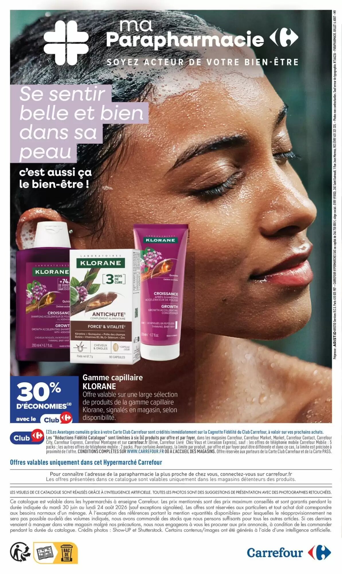 Prospectus promotionnel Carrefour maPara parapharmacie valable à partir du 30/06/2026 - Page 16.