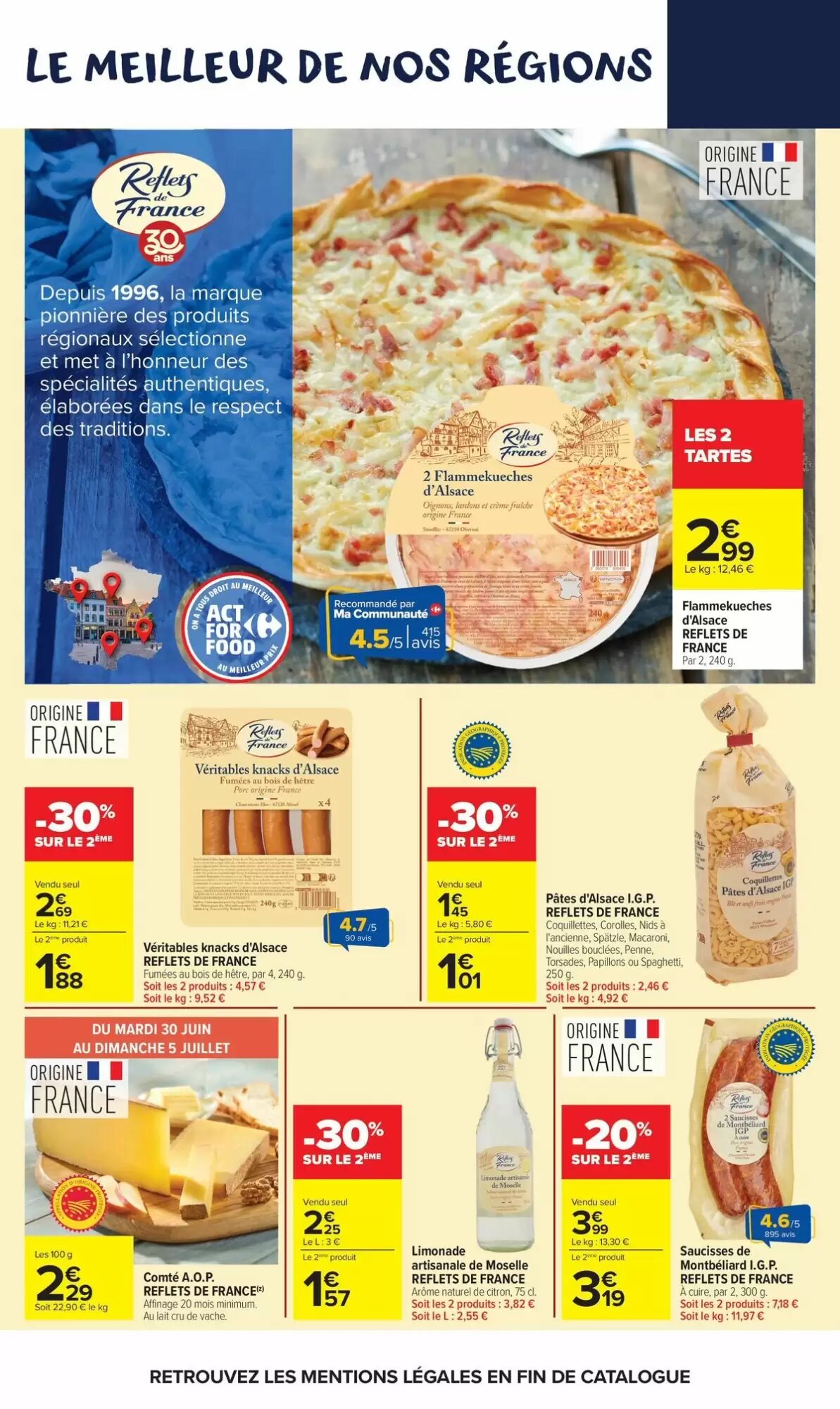 Prospectus promotionnel Carrefour Market valable à partir du 30/06/2026 - Page 19.