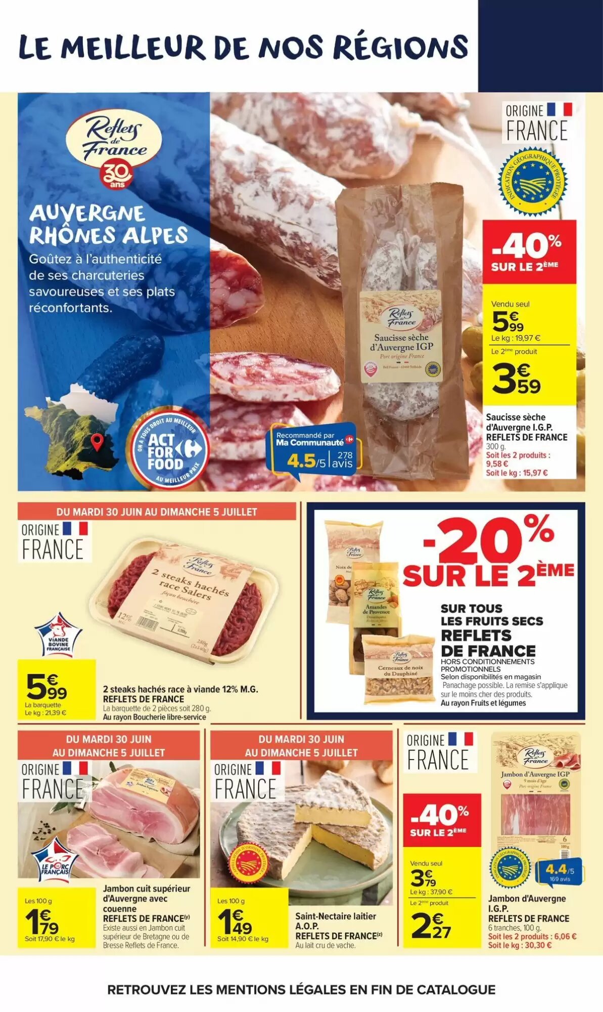 Prospectus promotionnel Carrefour Market valable à partir du 30/06/2026 - Page 20.