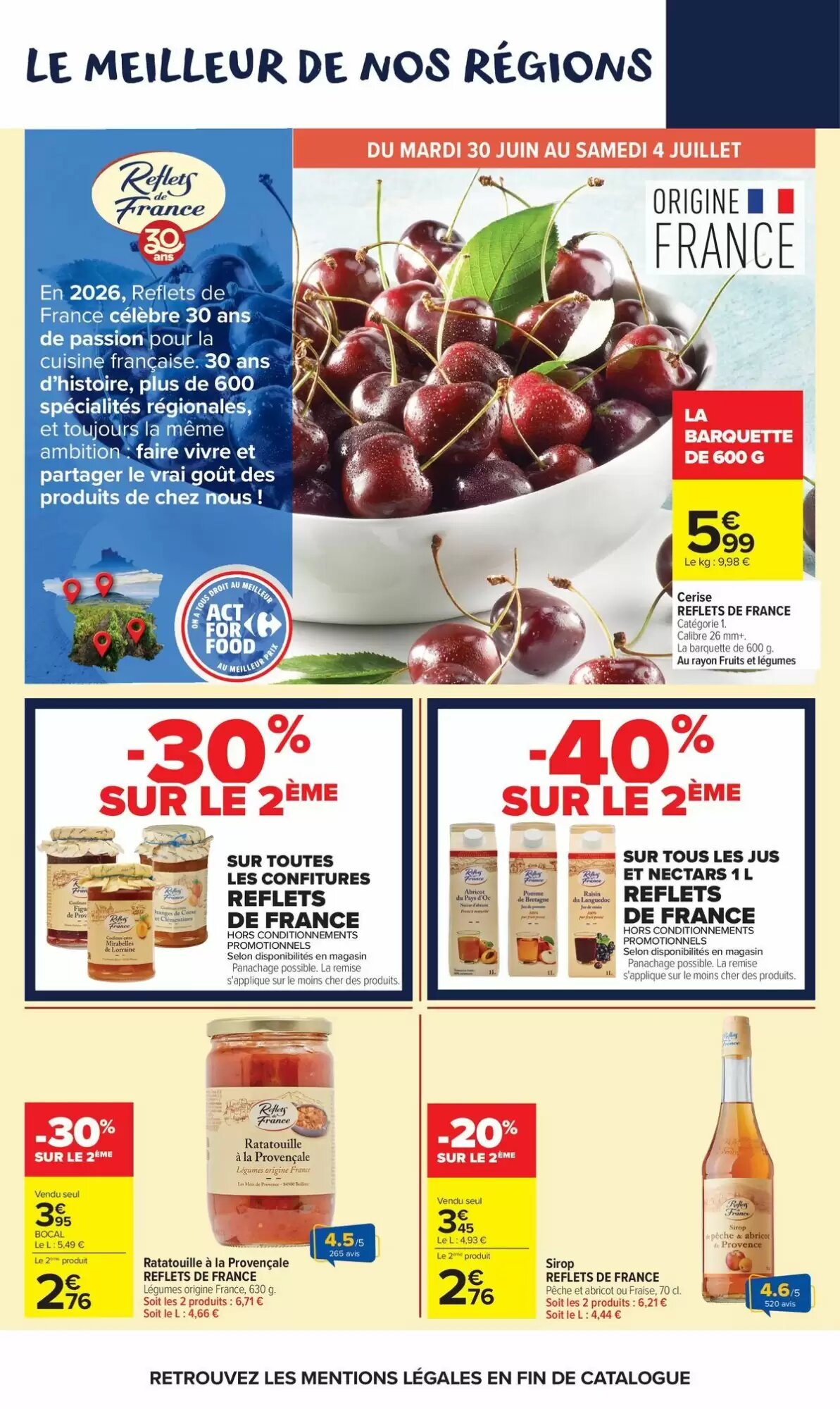 Prospectus promotionnel Carrefour Market valable à partir du 30/06/2026 - Page 22.