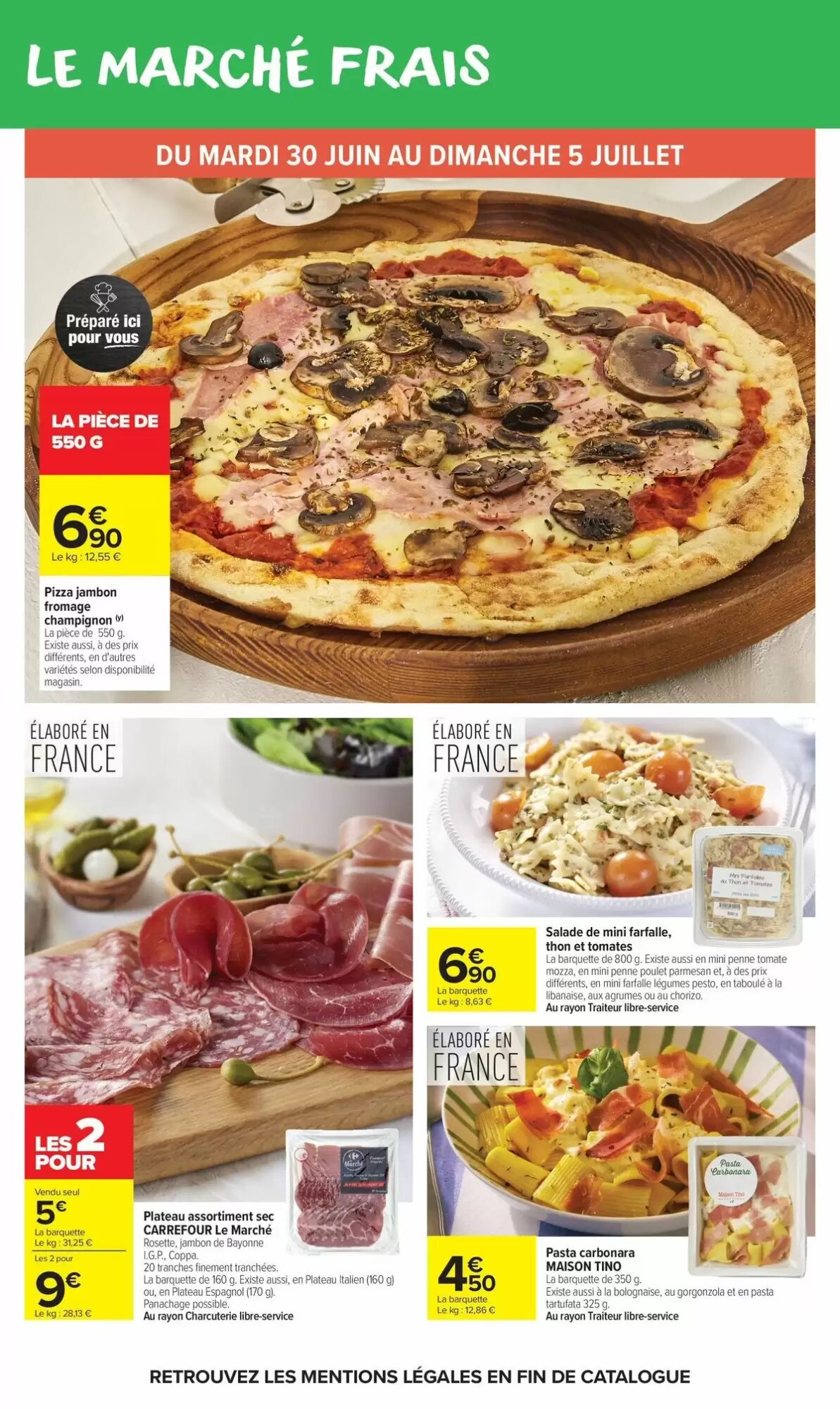 Prospectus promotionnel Carrefour Market valable à partir du 30/06/2026 - Page 25.