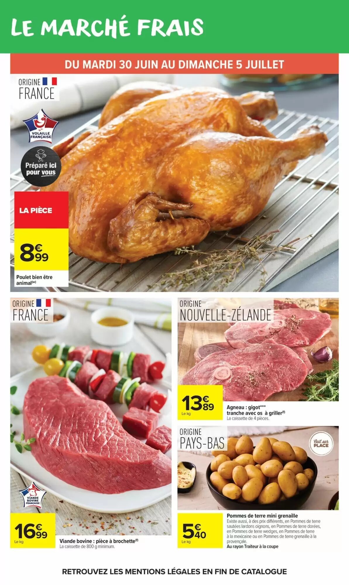 Prospectus promotionnel Carrefour Market valable à partir du 30/06/2026 - Page 27.
