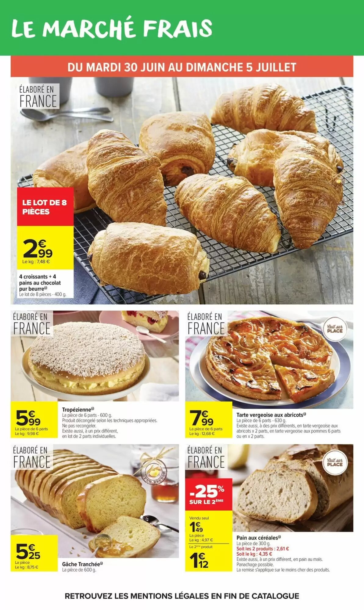 Prospectus promotionnel Carrefour Market valable à partir du 30/06/2026 - Page 31.