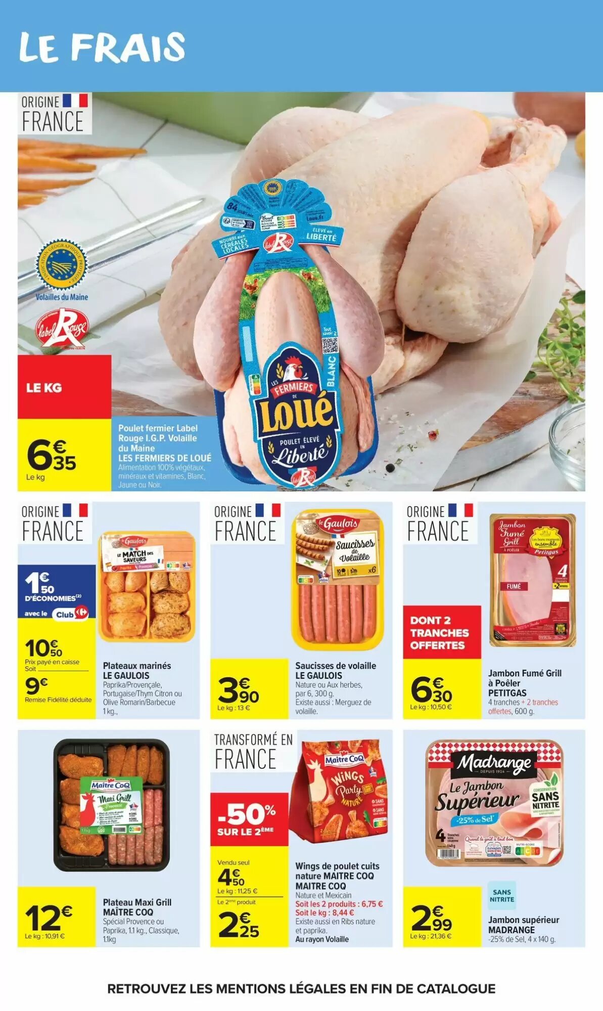 Prospectus promotionnel Carrefour Market valable à partir du 30/06/2026 - Page 34.