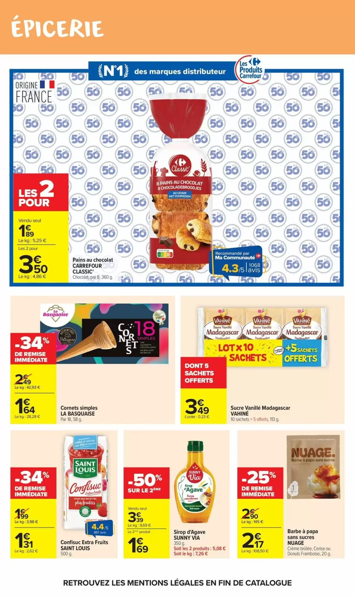 Prospectus promotionnel Carrefour Market valable à partir du 30/06/2026 - Page 42.