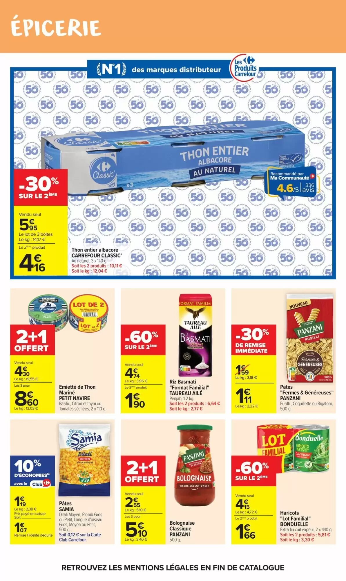 Prospectus promotionnel Carrefour Market valable à partir du 30/06/2026 - Page 43.