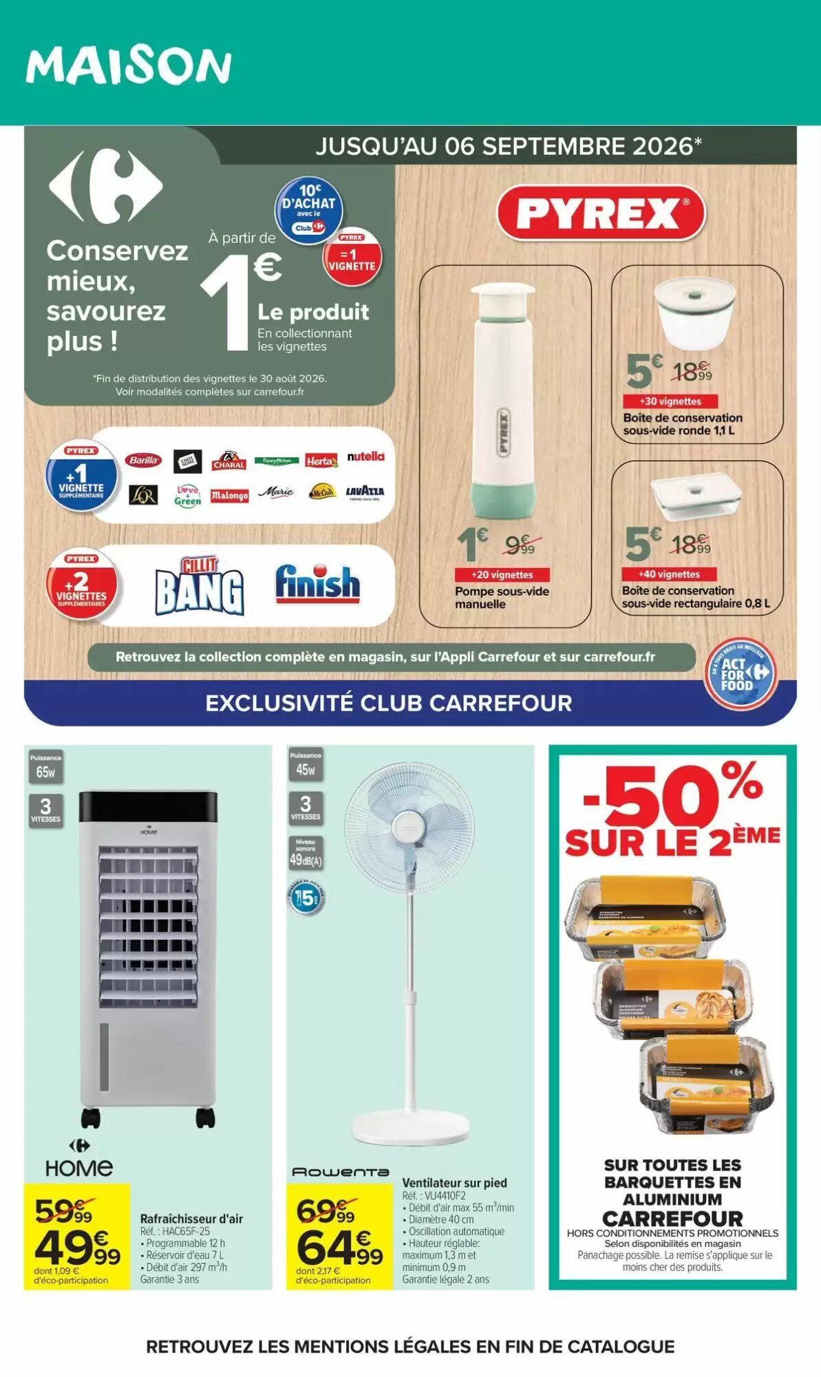 Prospectus promotionnel Carrefour Market valable à partir du 30/06/2026 - Page 62.