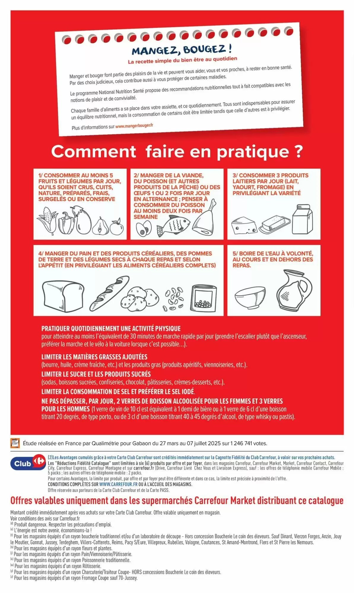 Prospectus promotionnel Carrefour Market valable à partir du 30/06/2026 - Page 68.
