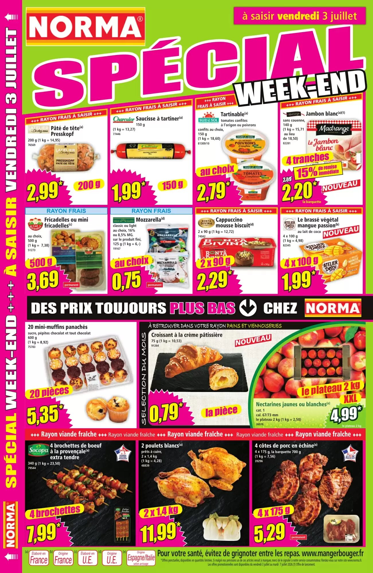Prospectus promotionnel Norma valable à partir du 01/07/2026 - Page 12.