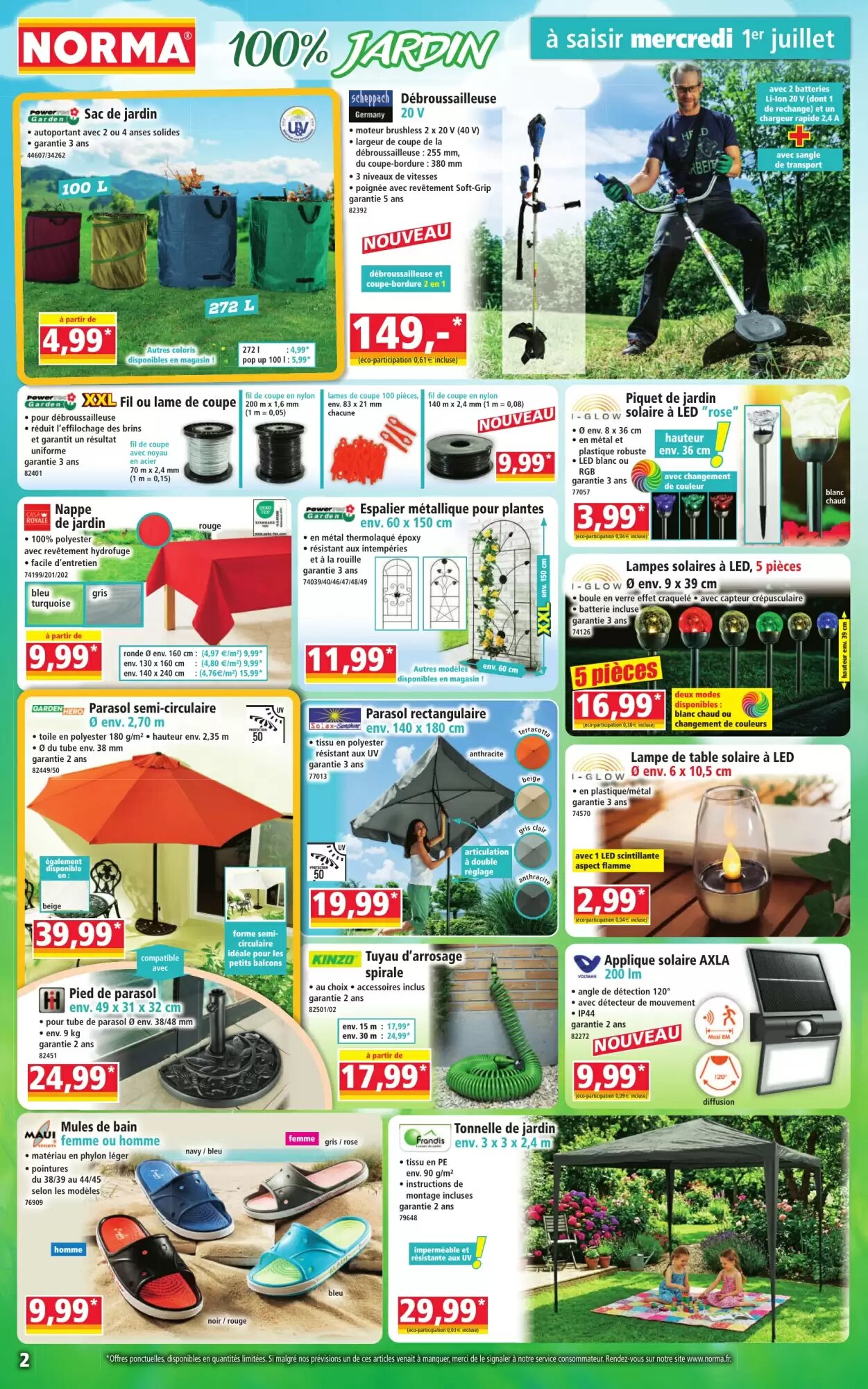 Prospectus promotionnel Norma valable à partir du 01/07/2026 - Page 2.