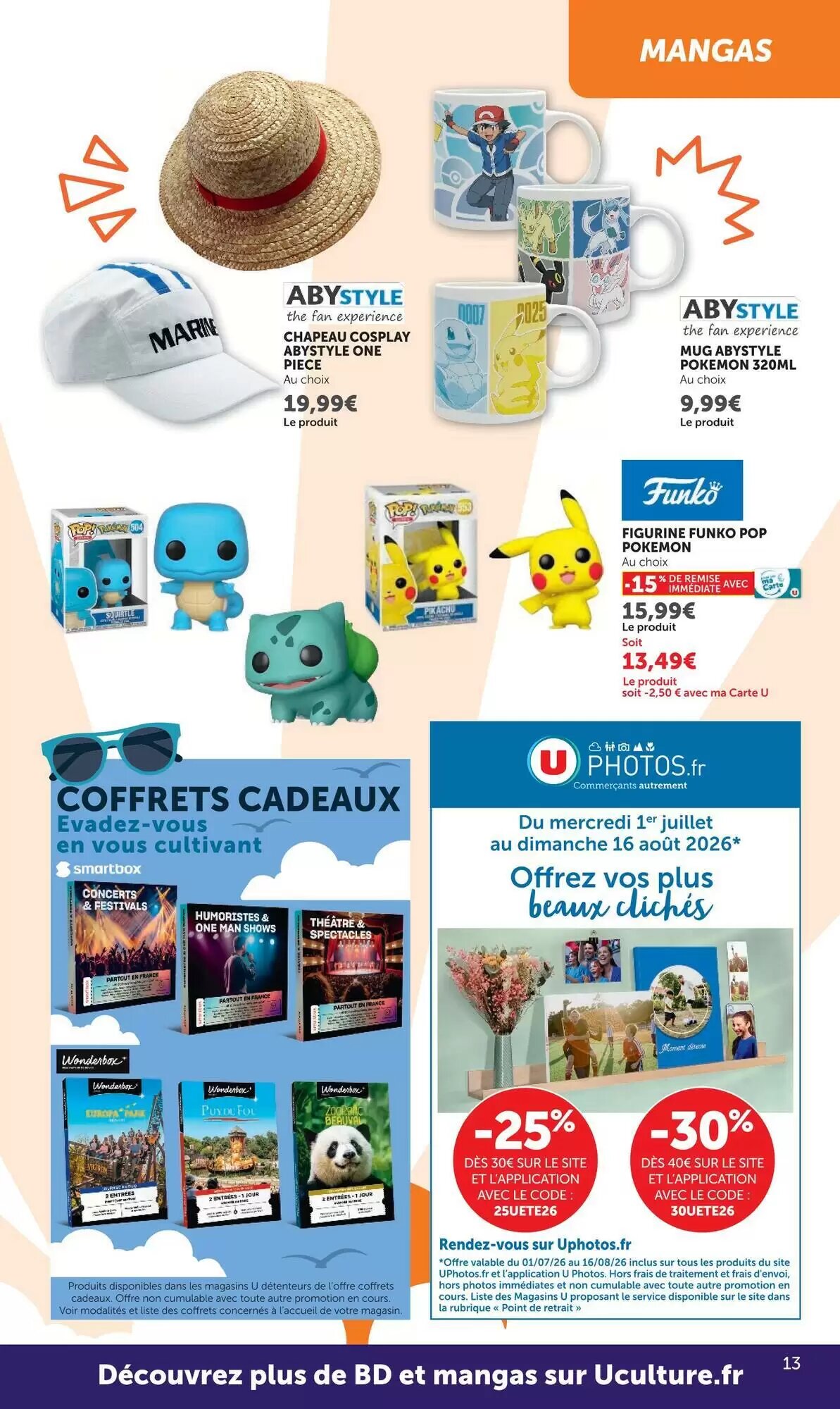 Prospectus promotionnel Super U valable à partir du 01/07/2026 - Page 13.