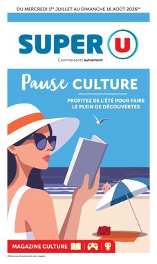 Prospectus promotionnel Super U valable à partir du 01/07/2026