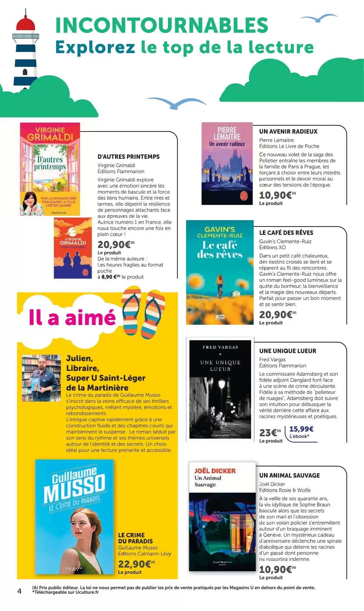 Prospectus promotionnel Super U valable à partir du 01/07/2026 - Page 4.