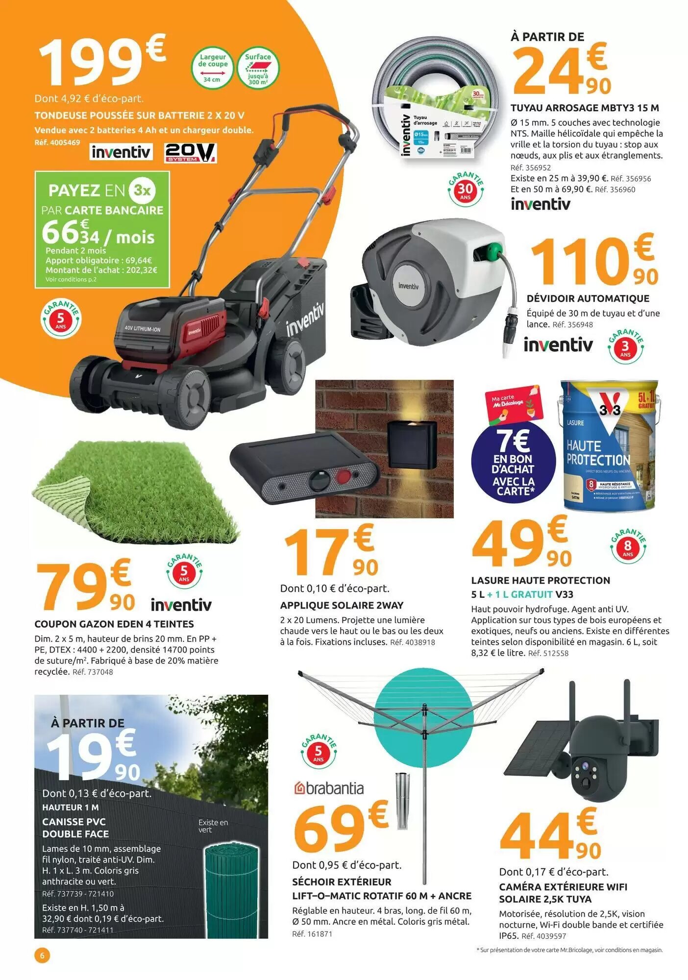 Prospectus promotionnel Mr Bricolage valable à partir du 01/07/2026 - Page 6.