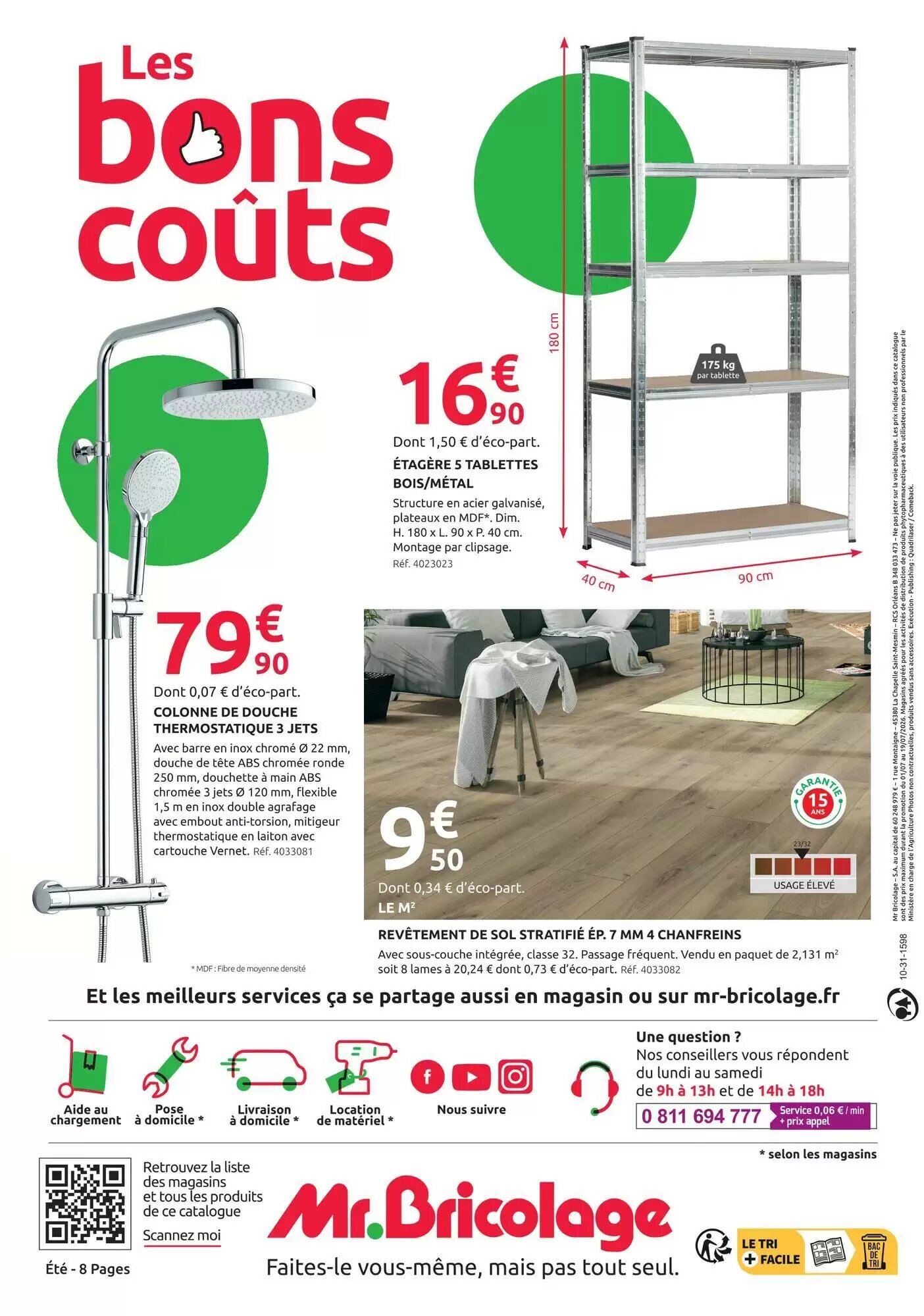 Prospectus promotionnel Mr Bricolage valable à partir du 01/07/2026 - Page 8.