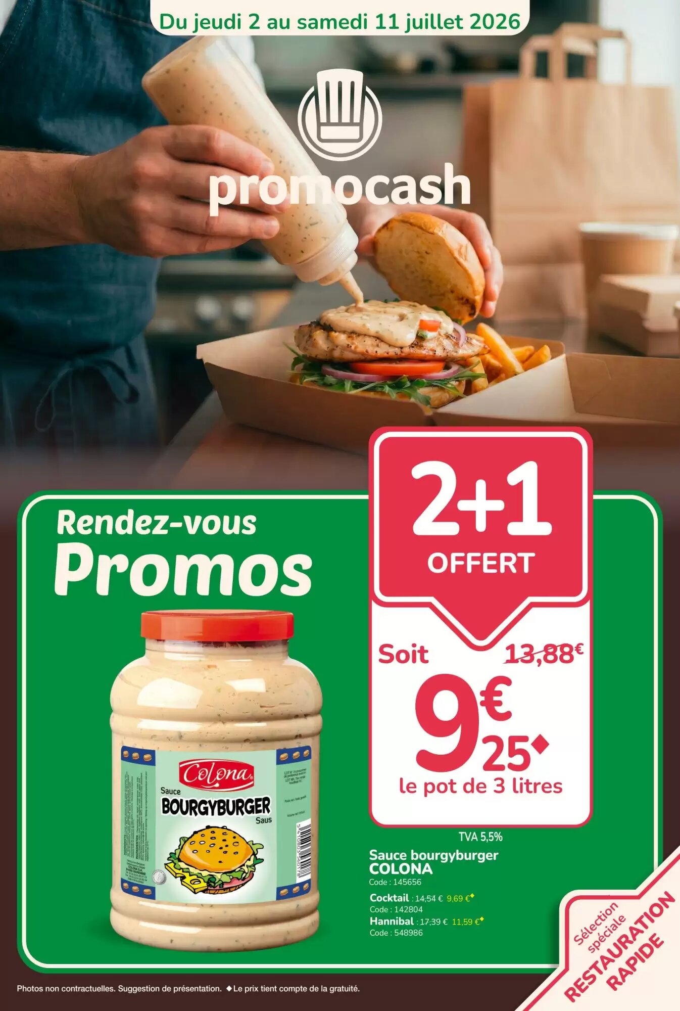 Prospectus promotionnel Promocash valable à partir du 02/07/2026 - Page 1.
