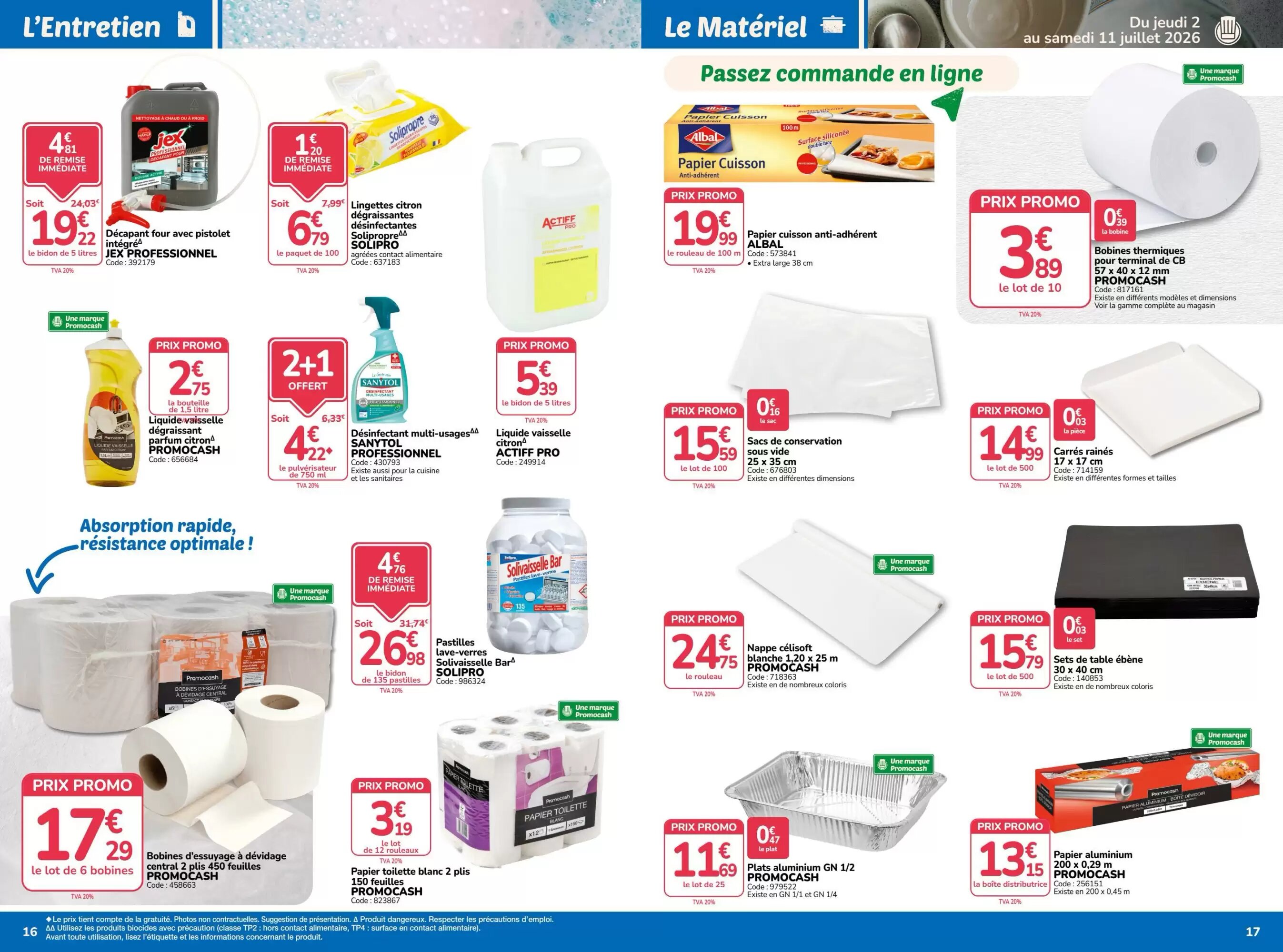 Prospectus promotionnel Promocash valable à partir du 02/07/2026 - Page 9.