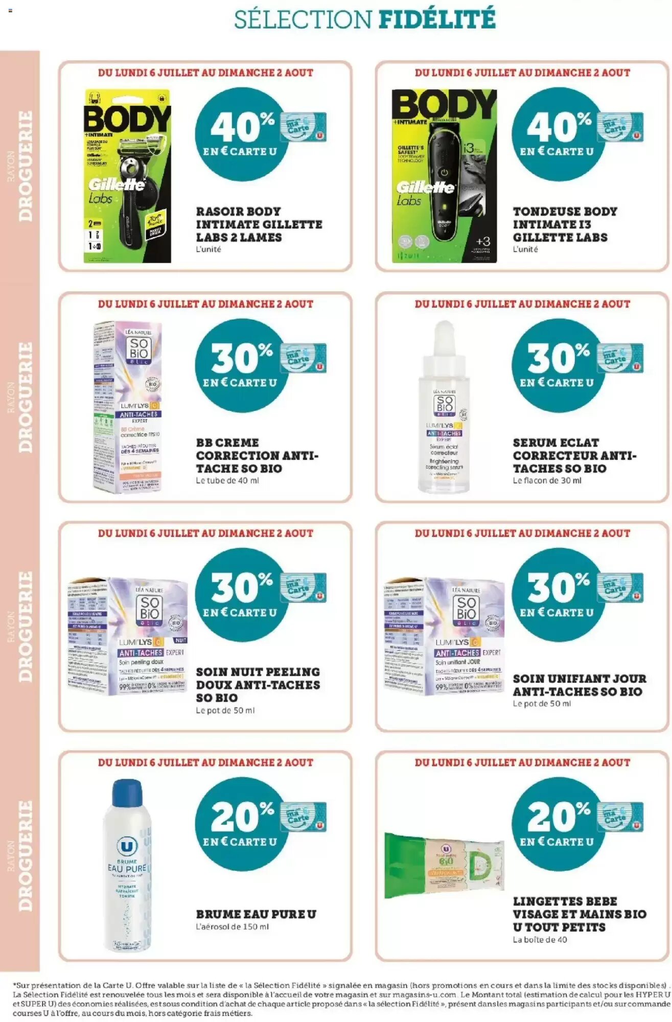 Prospectus promotionnel Hyper U valable à partir du 06/07/2026 - Page 12.