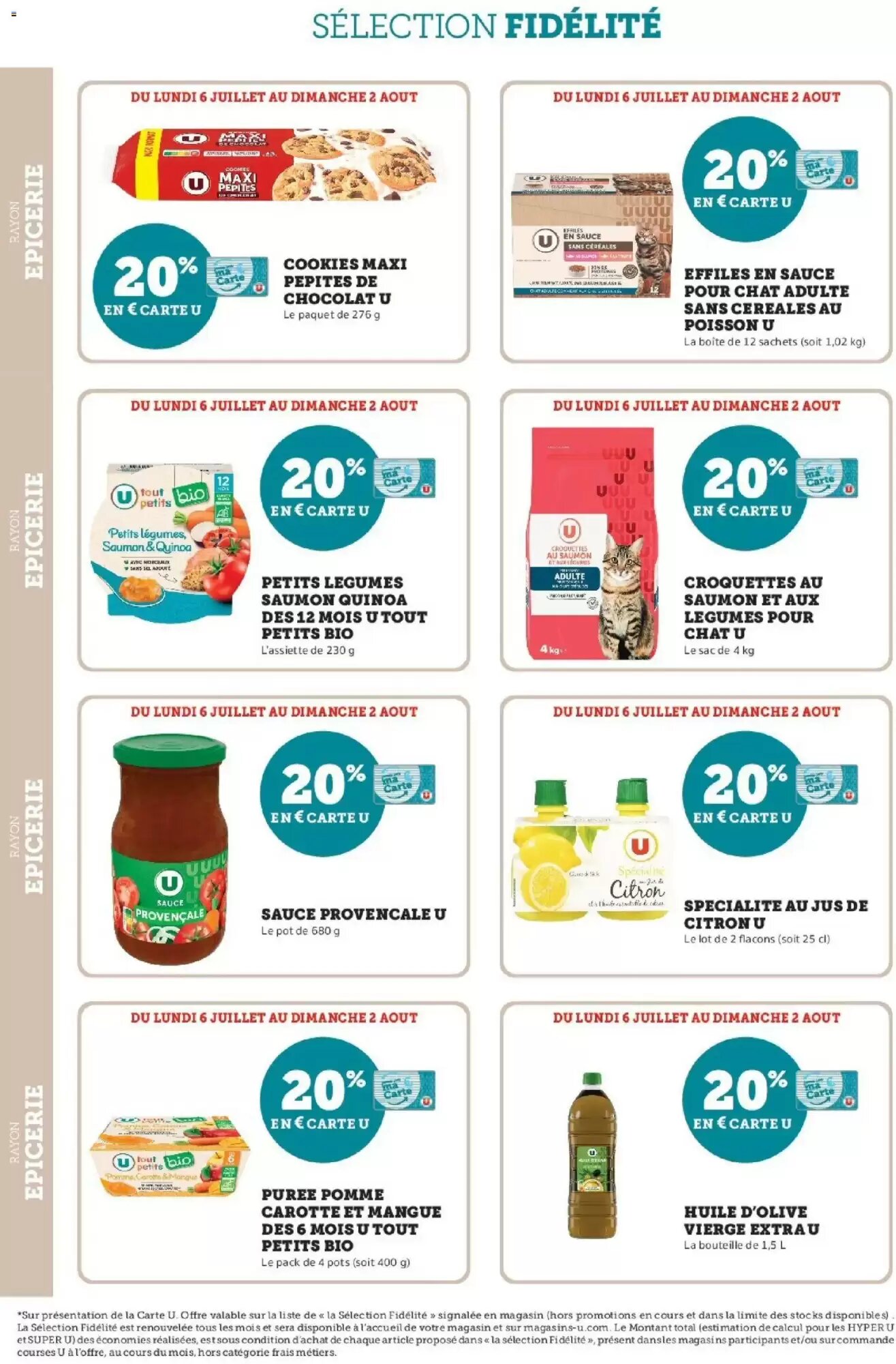 Prospectus promotionnel Hyper U valable à partir du 06/07/2026 - Page 20.