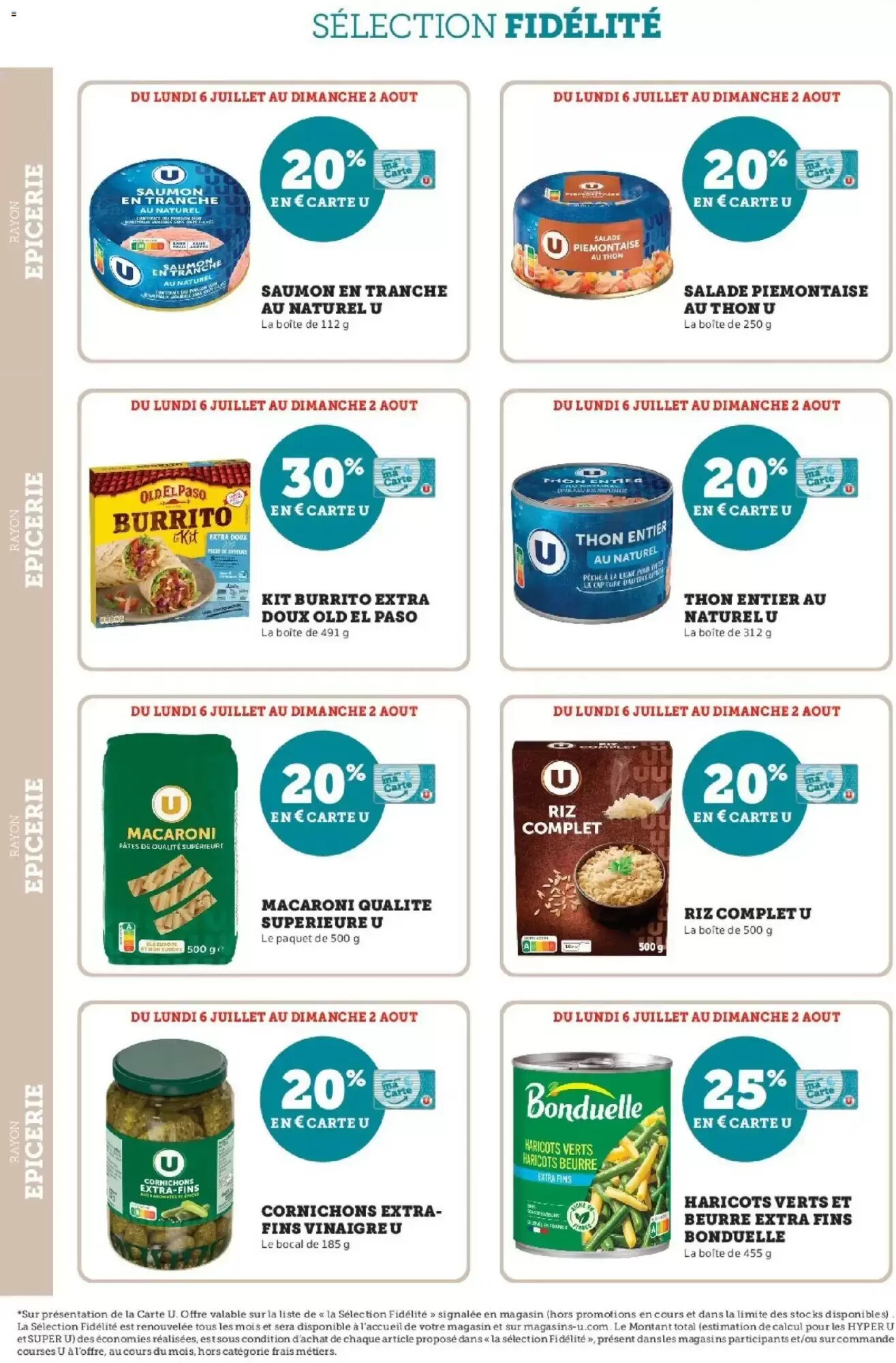 Prospectus promotionnel Hyper U valable à partir du 06/07/2026 - Page 24.