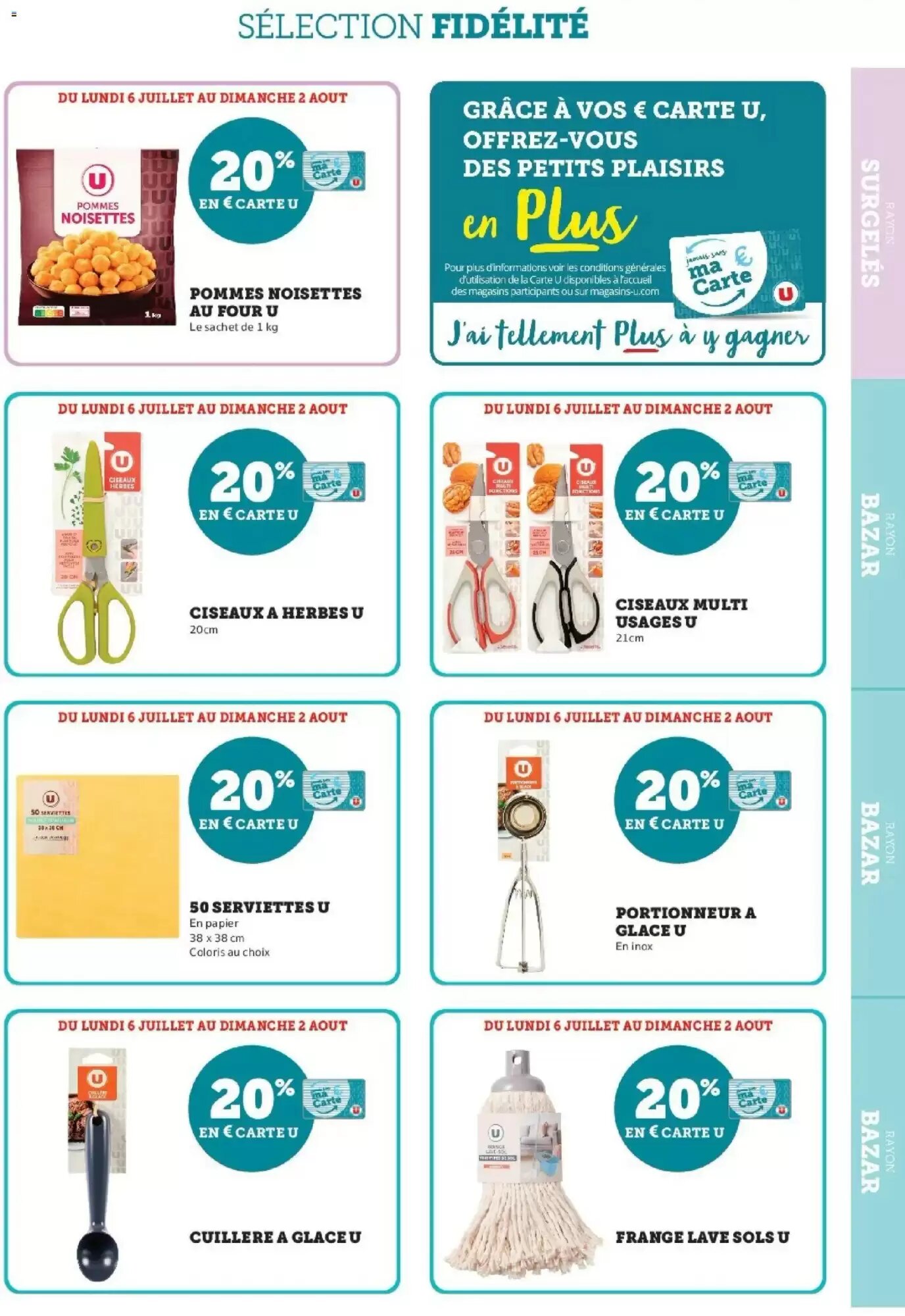 Prospectus promotionnel Hyper U valable à partir du 06/07/2026 - Page 35.